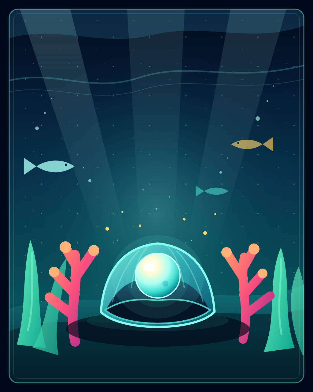 Tideglass Nocturne, version 2: Final revision — refined sanctuary with stronger depth, hierarchy, and detail