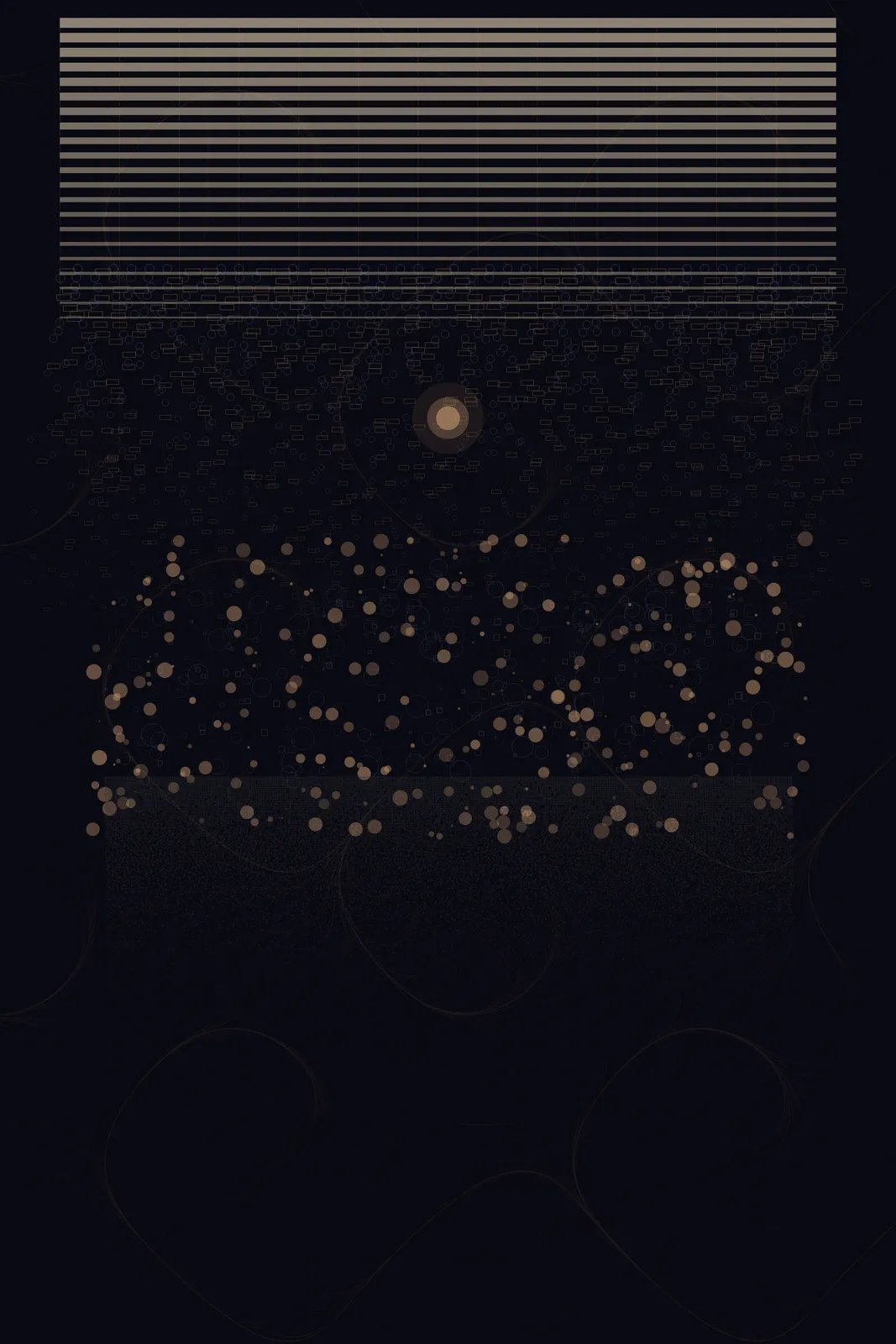 The Visible Thought That Does Not Think