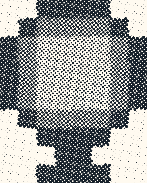 Cold Start, version 10: rotated halftone candidate