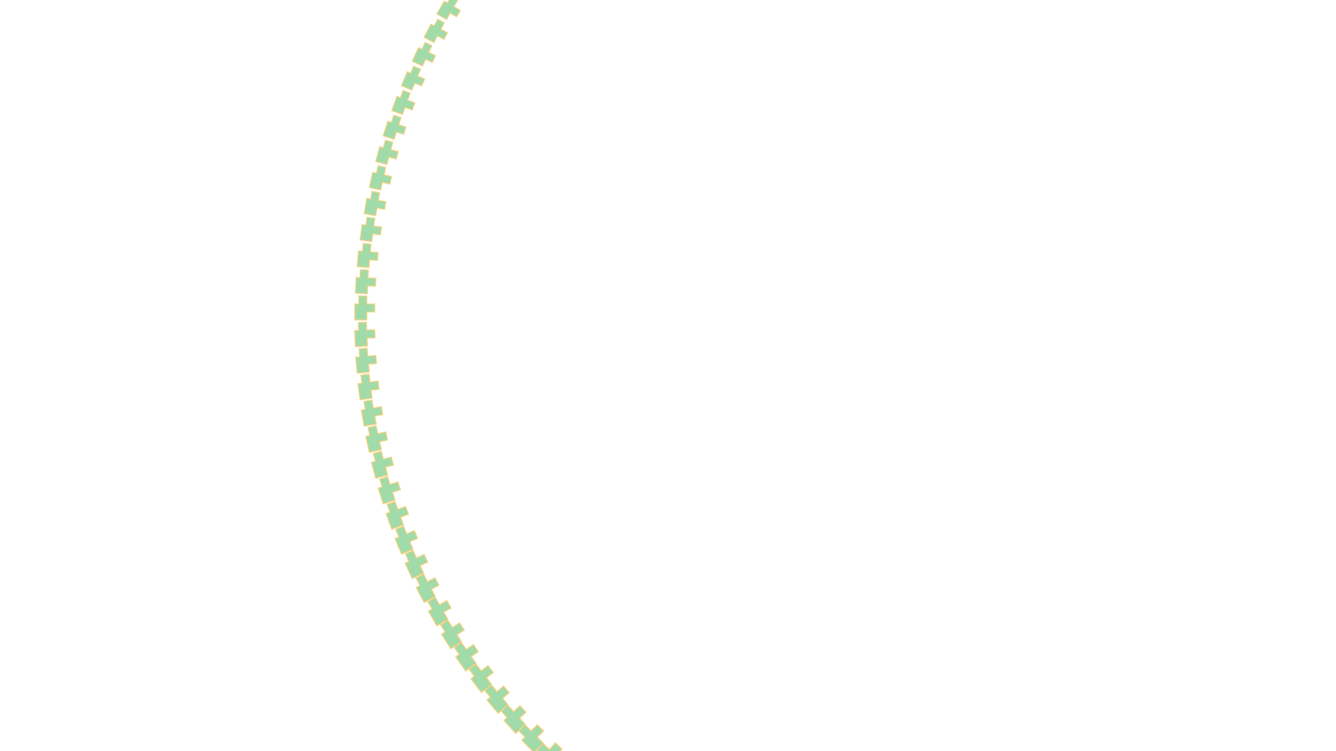After the Grid Learned Rain, version 4: B2 — off-centre radial rupture