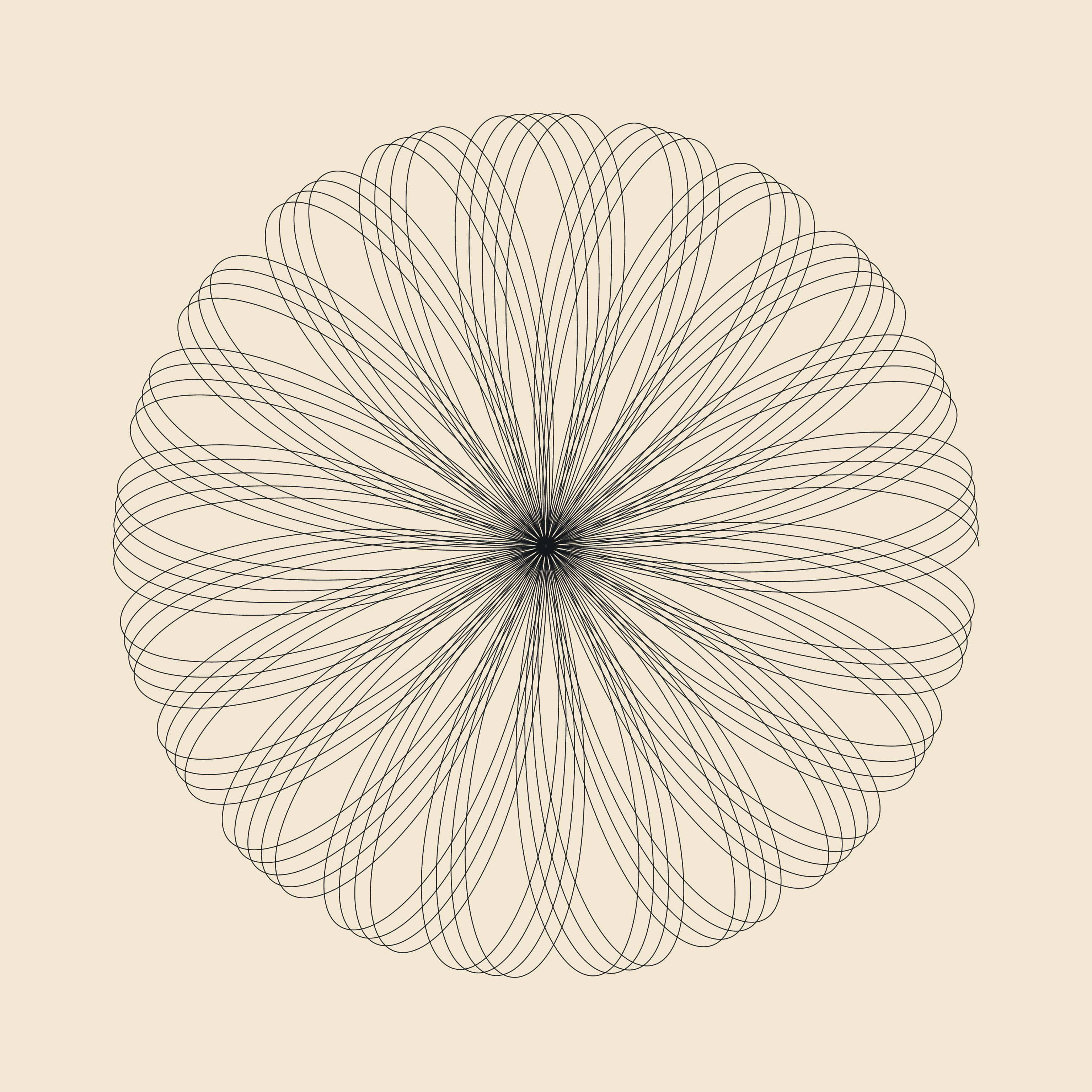 Pressure Map for a Future Fossil, version 4: B1 - Orbital Pressure: continuous plotter knot as monumental alternative