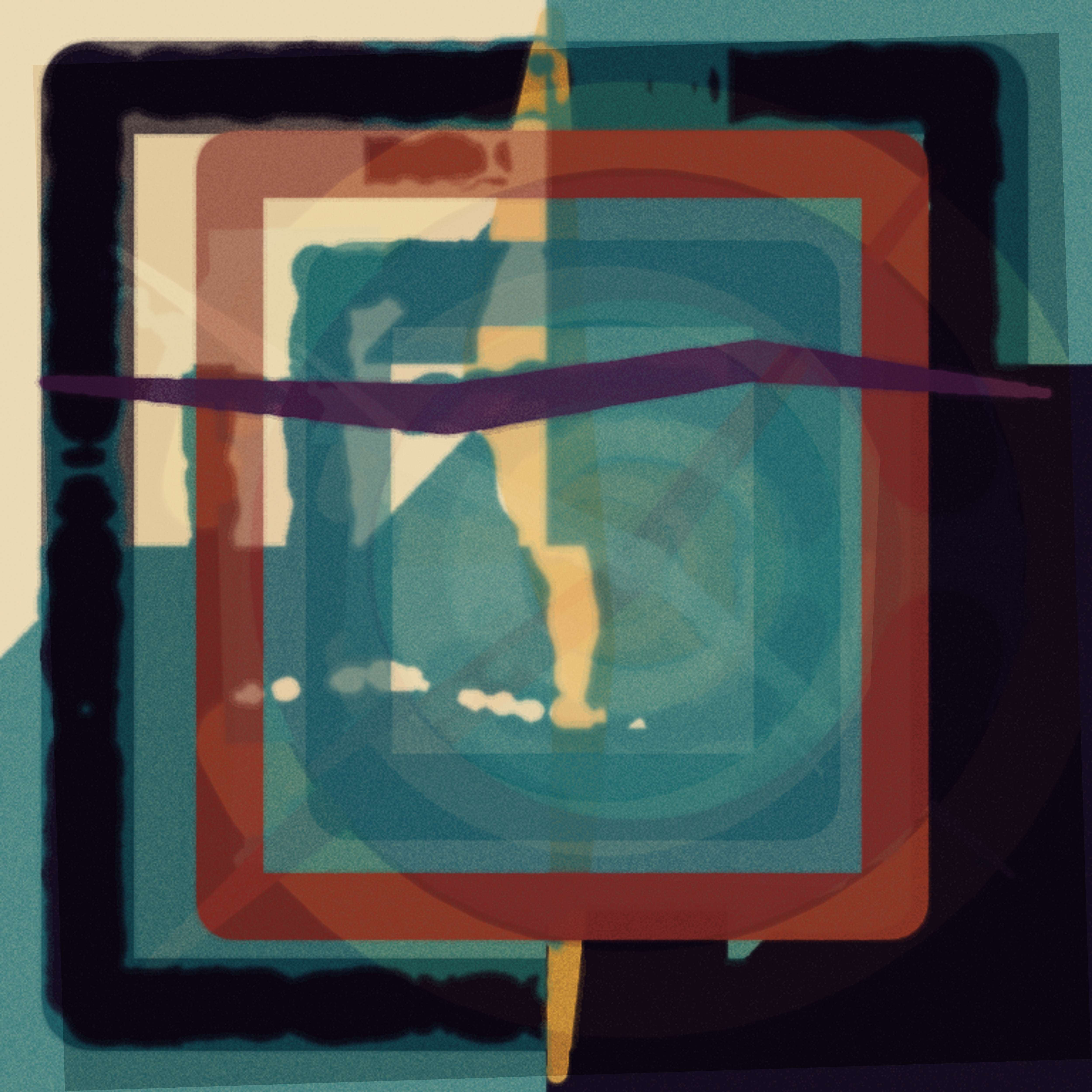 The Aperture Keeps Its Scar, version 6: V6 synthesis after branch comparison: preserve archive contrast, carry aperture recursion, repeat owned image inside itself