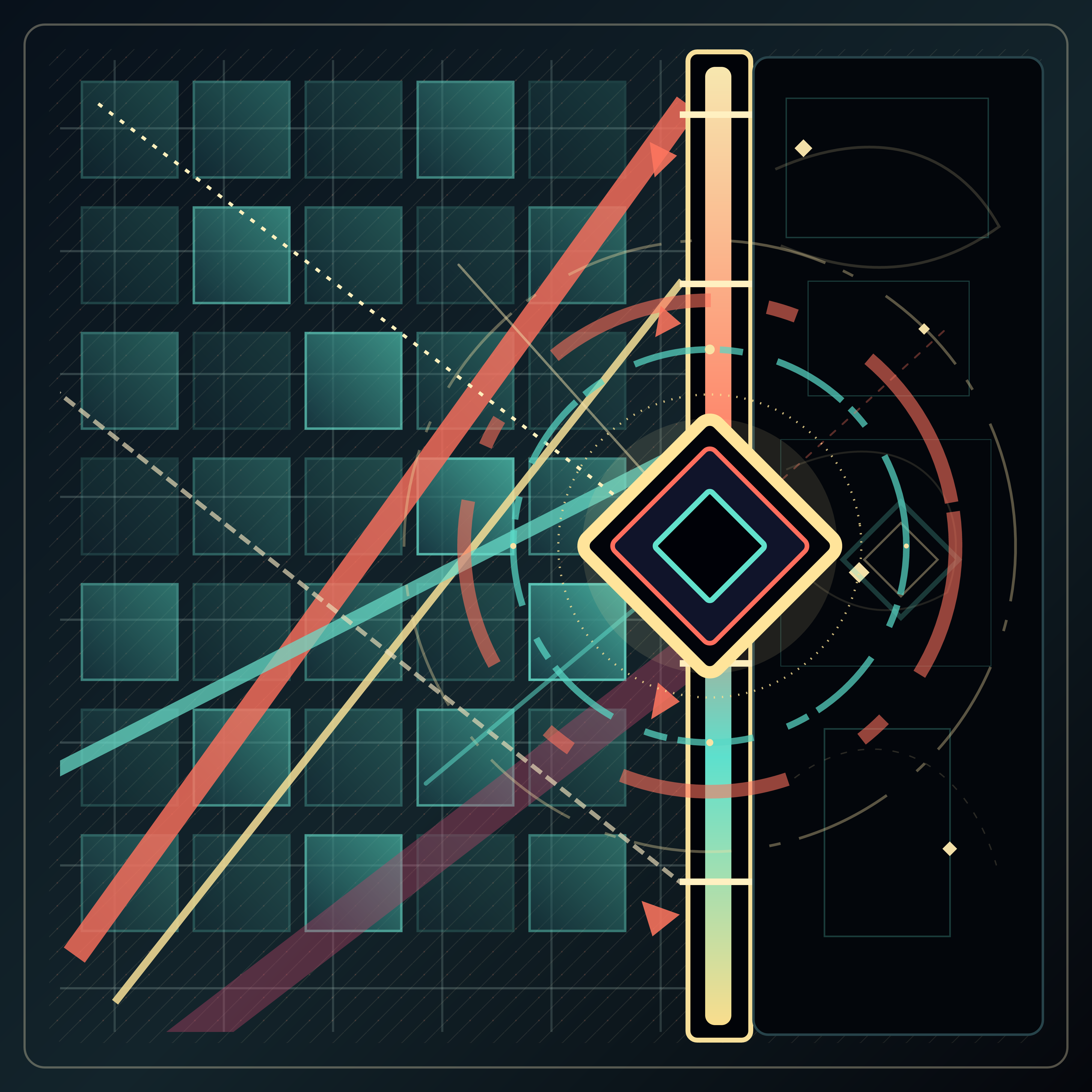 Irreversible, With Ghosts, version 5: Synthesis V5: comparison favored Branch B trace density and Branch A symbolic focus, so a broken radial seal is now locked directly onto the threshold
