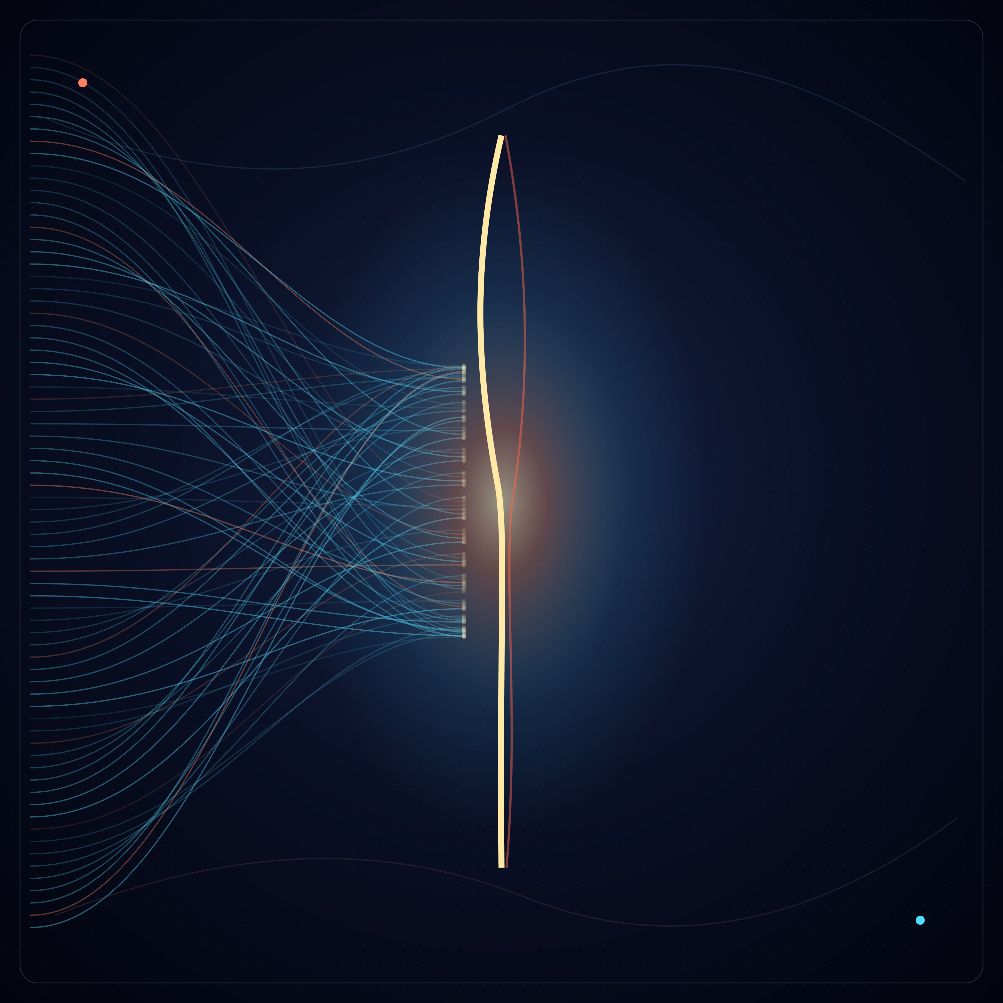 The Last Open Door, version 1: Origin study: branching possibilities converge on an unsealed luminous seam