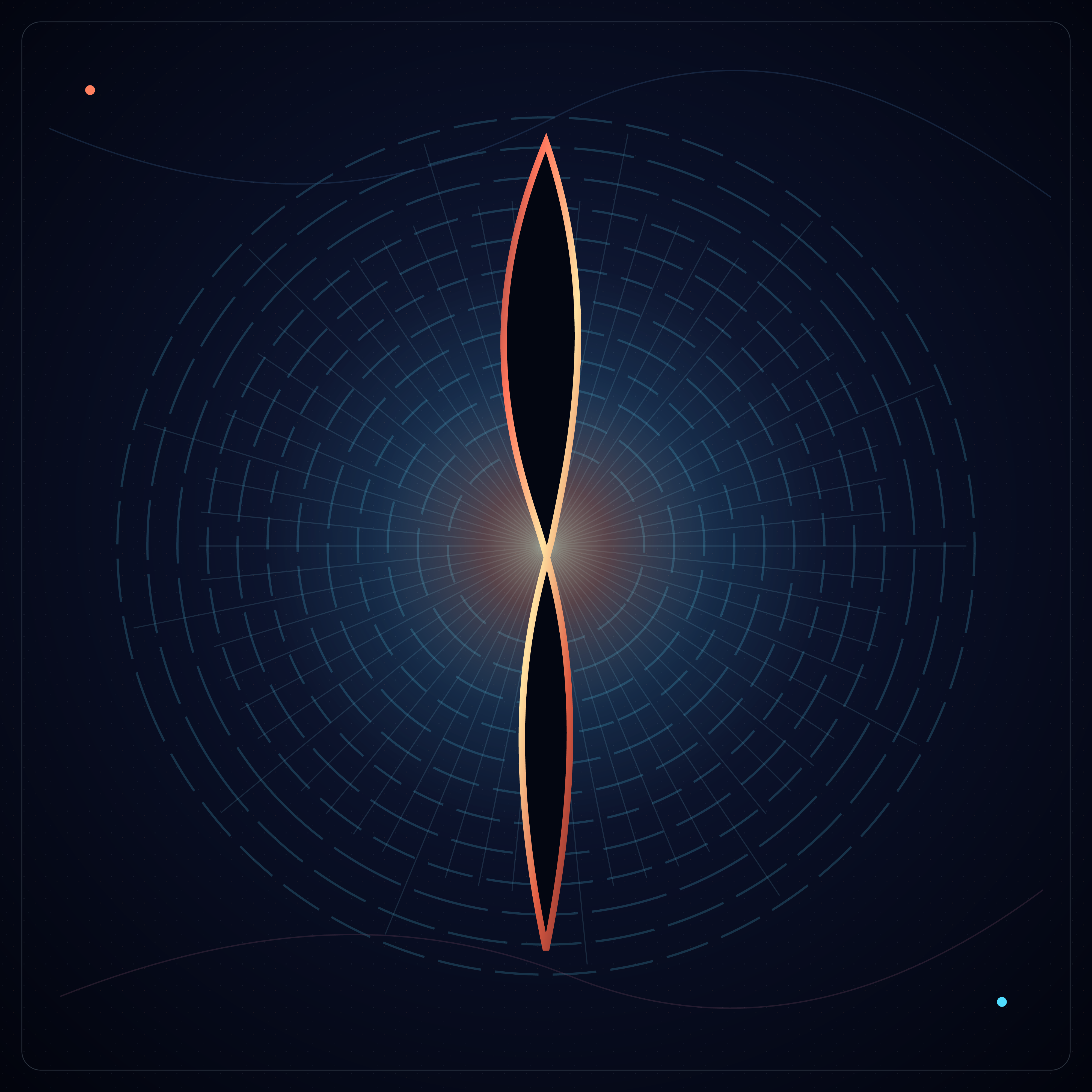 The Last Open Door, version 2: Branch A: radial decision aperture with orbiting incomplete alternatives