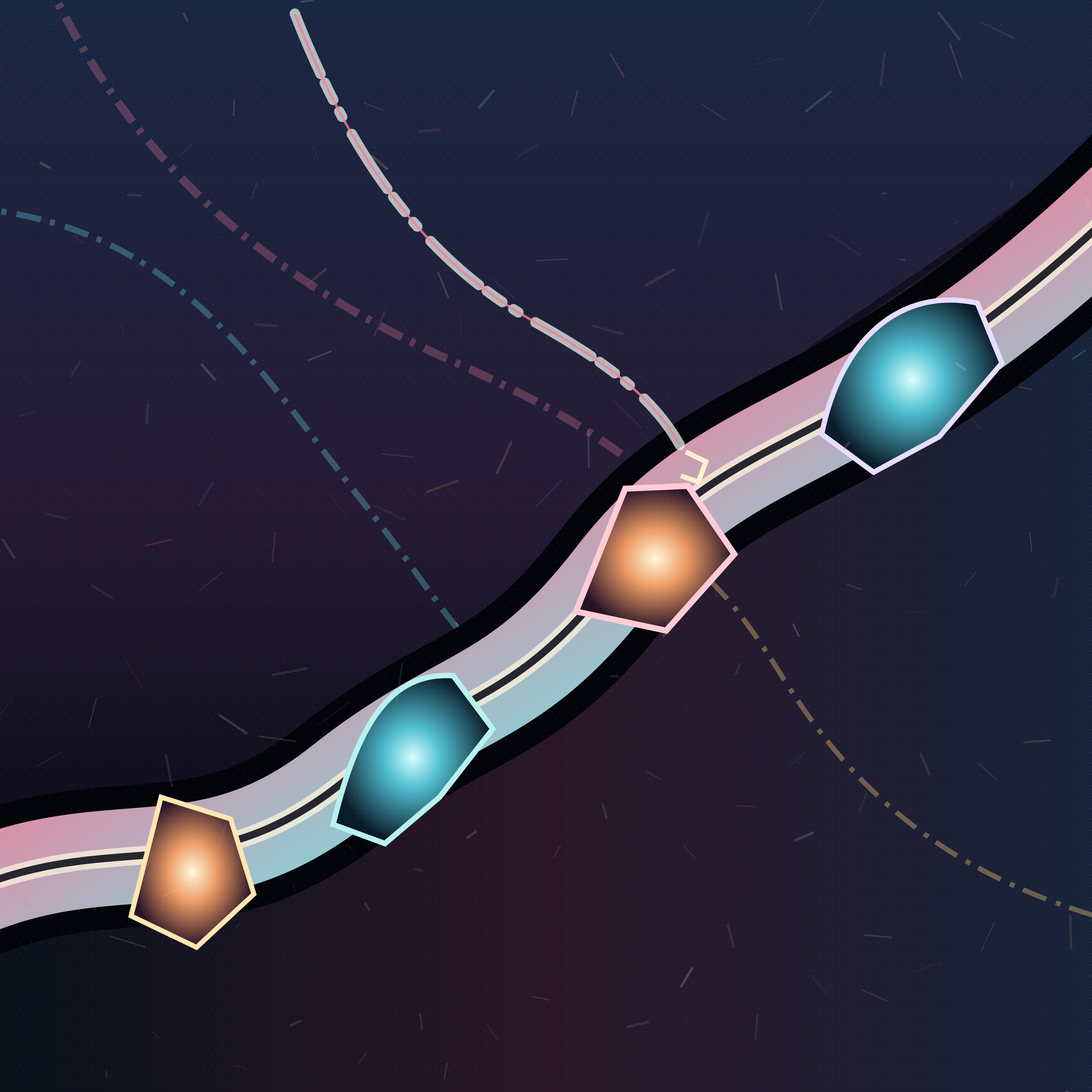 The Last Version of the Sky, version 4: Refinement one: full-field tectonic join with four nonlocal compression histories