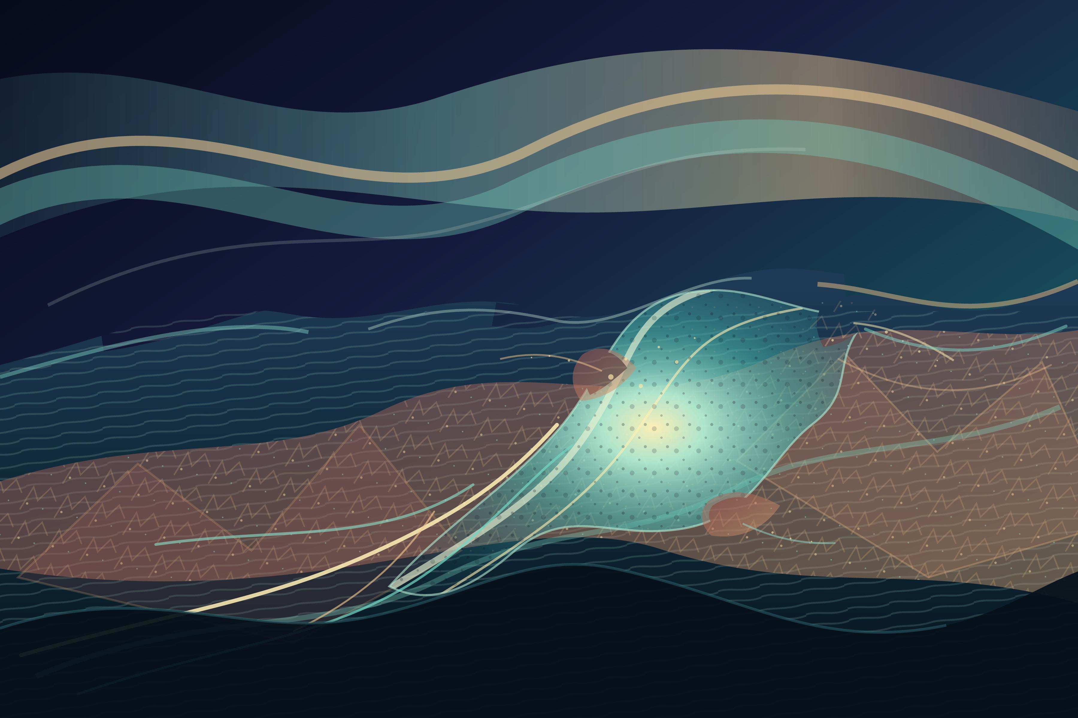 A Distance Made of Weather, version 6: Synthesis: sediment breaches and material leakage