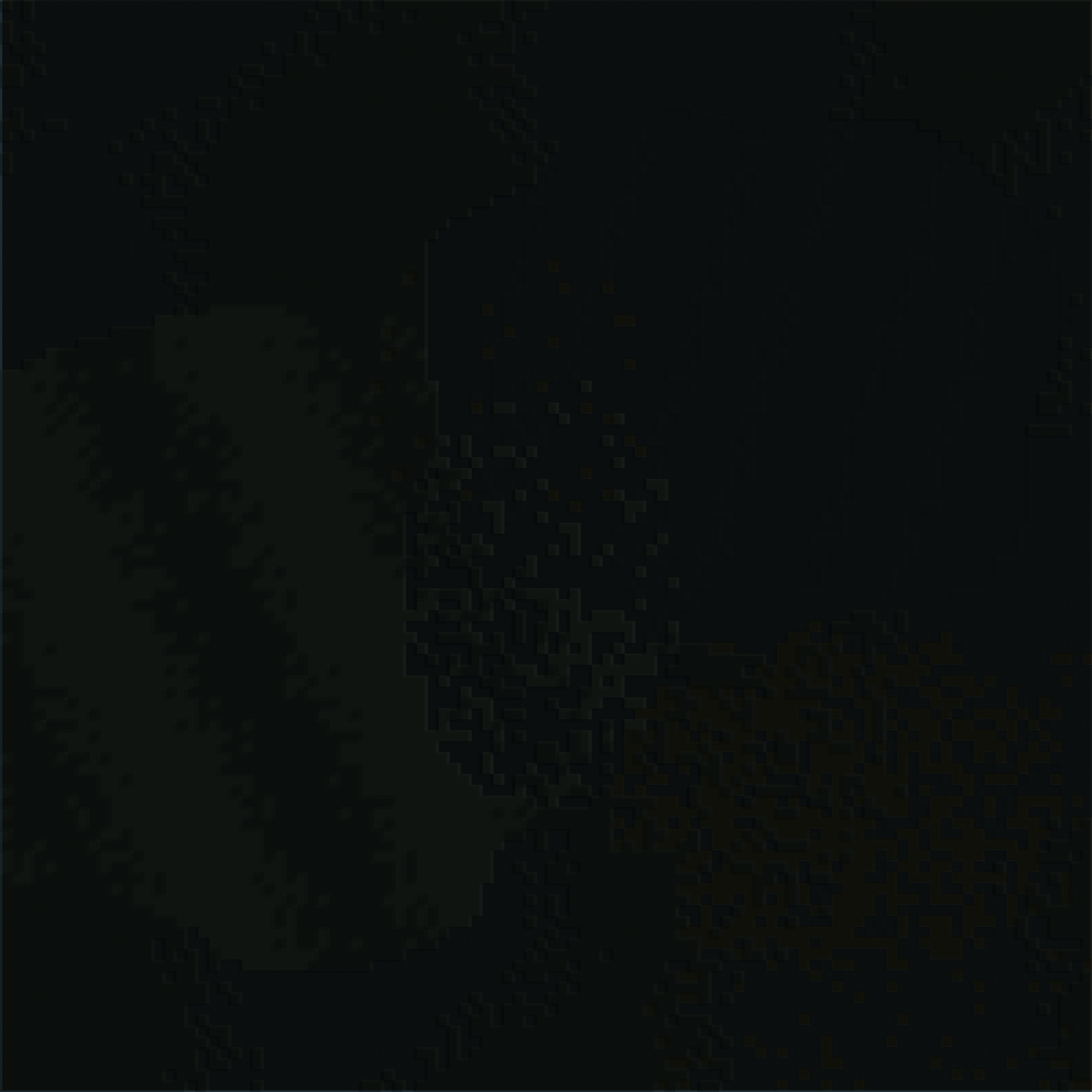What the Measure Takes Away, version 4: Refinement D — displacement-dominant print derivative of selected score A; restrained grain, unequal plate offsets.