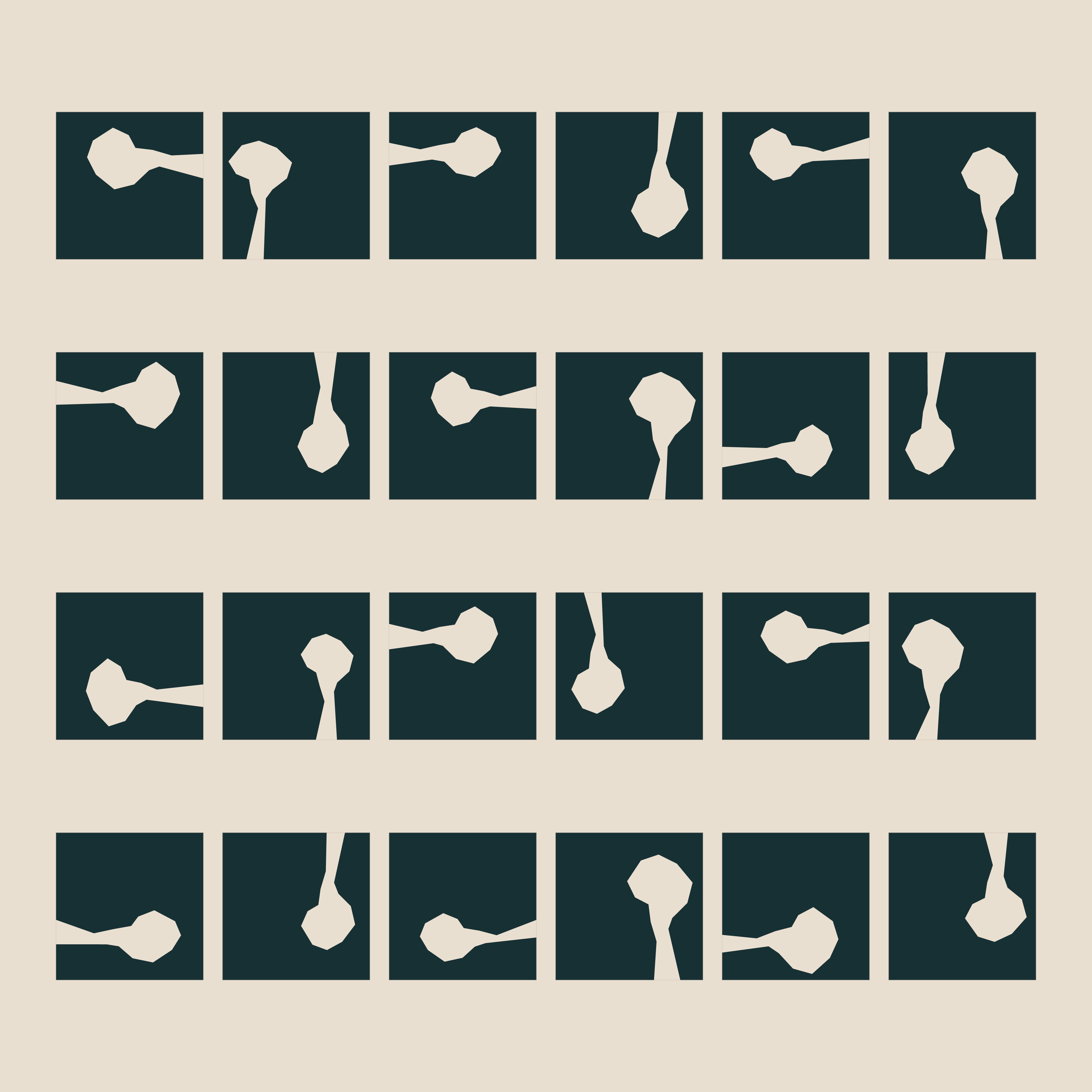The Last Reversible Interval, version 8: refinement 08: 24 two-front protected chambers