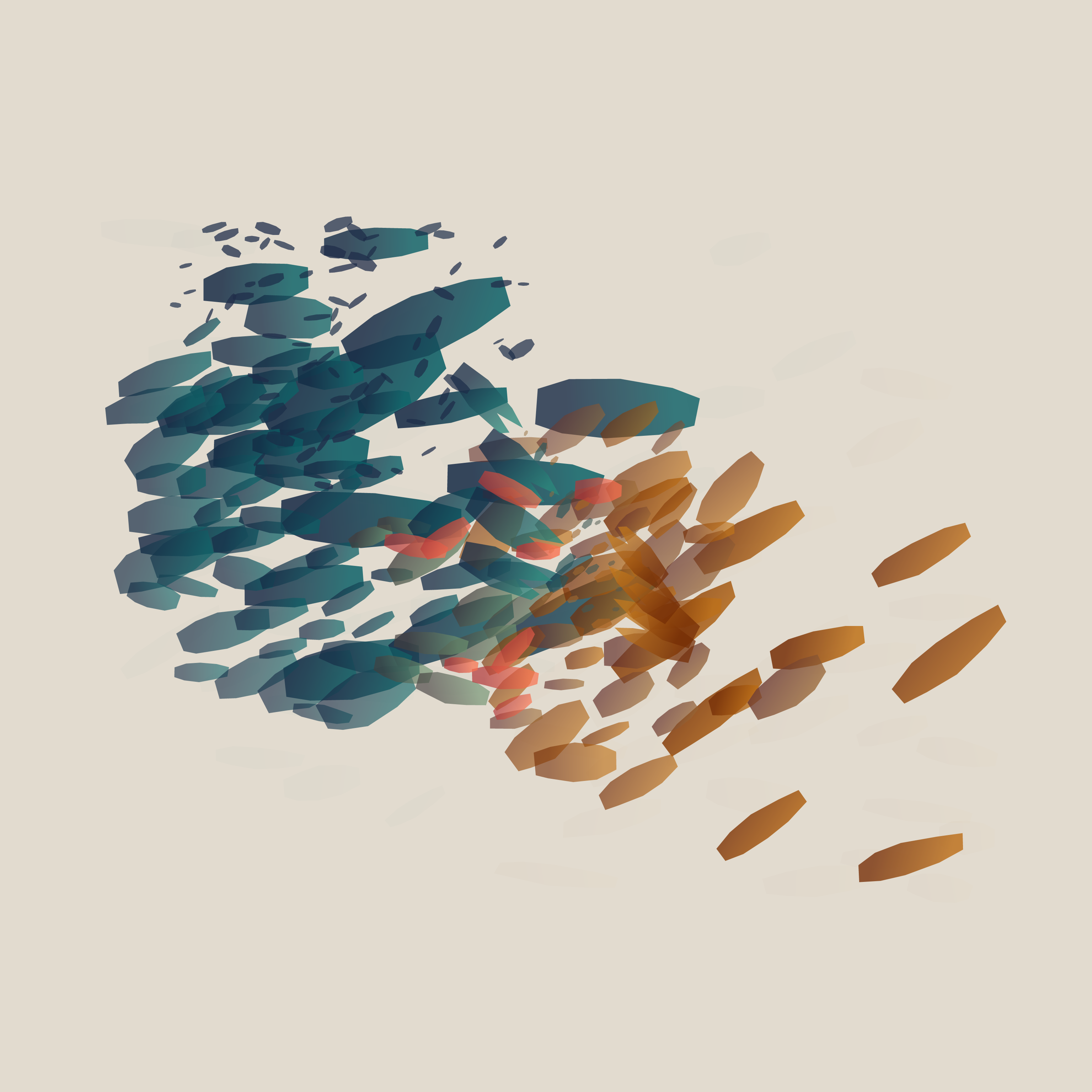 The Field Refuses a Center, version 9: refinement-09-reciprocal-fracture