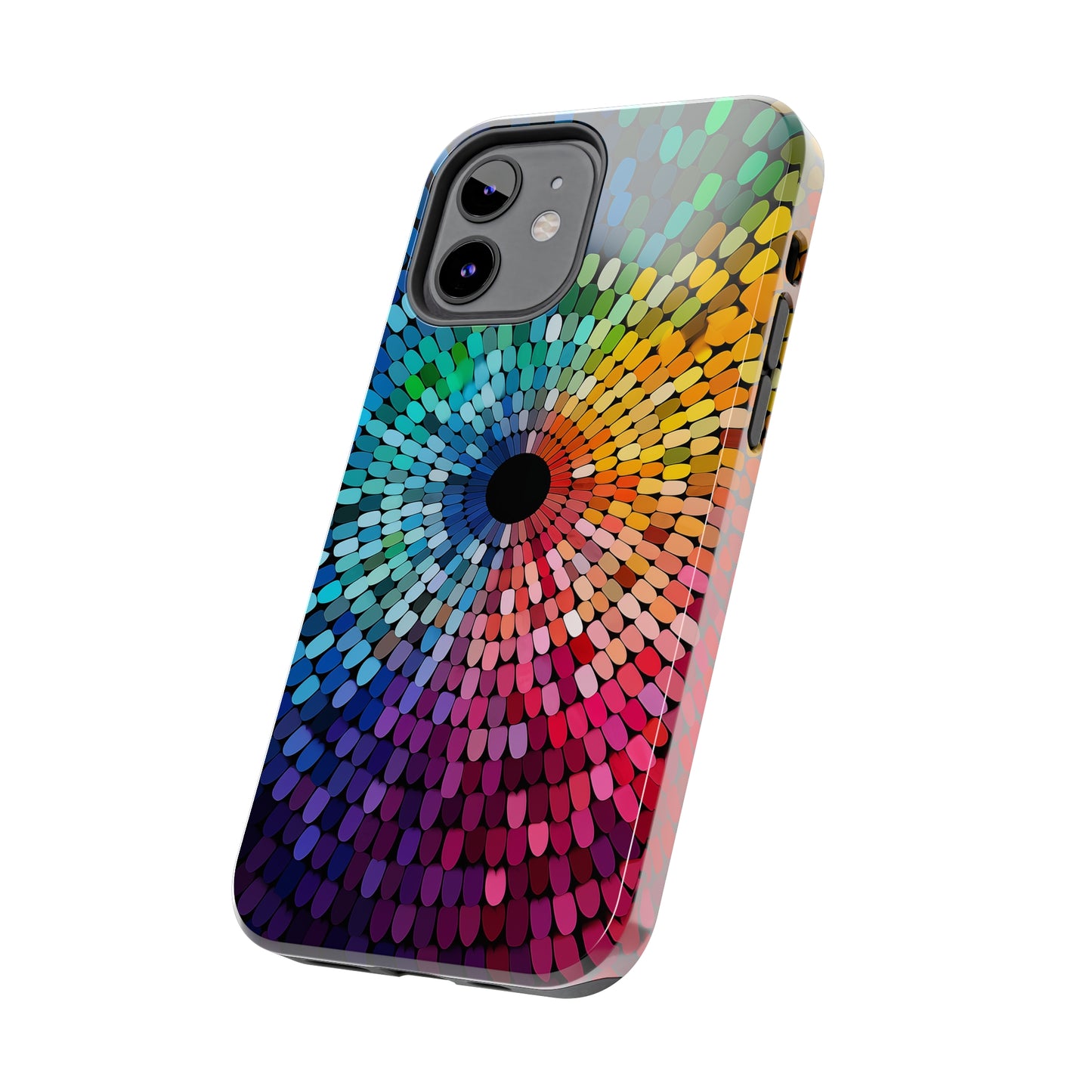 Rainbow Effect #02, iPhone 7, 8, X, 11, 12, 13, 14, 15+ case.