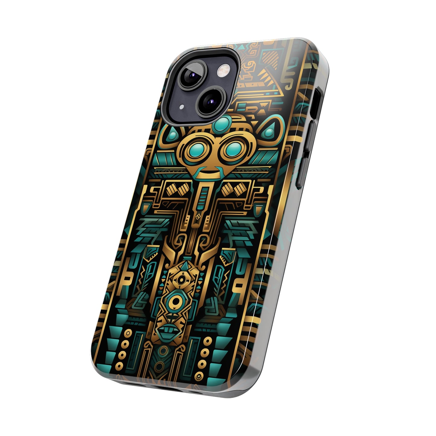 Aztec Vibes #03, iPhone 7, 8, X, 11, 12, 13, 14, 15+ case.