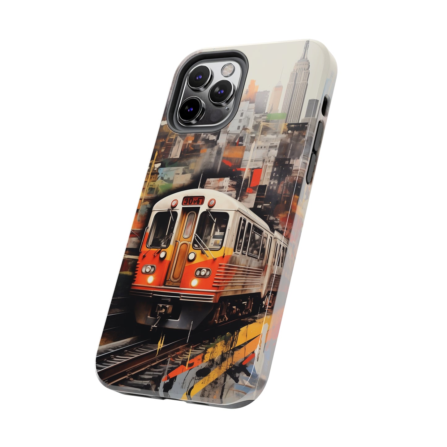 New York City, subway, iPhone 7, 8, X, 11, 12, 13, 14, 15+ case.