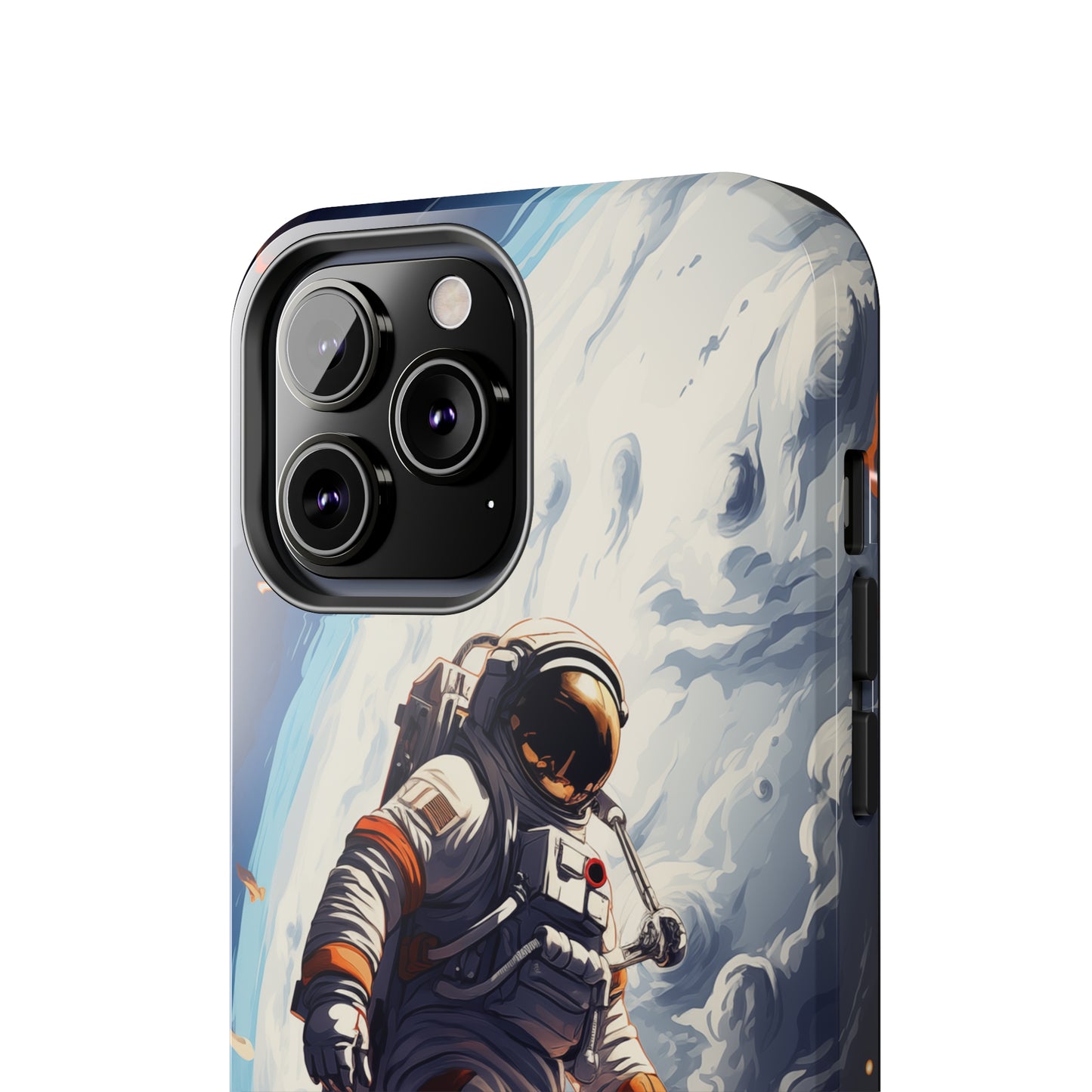 Astronaut #04, iPhone 7, 8, X, 11, 12, 13, 14, 15+ case.