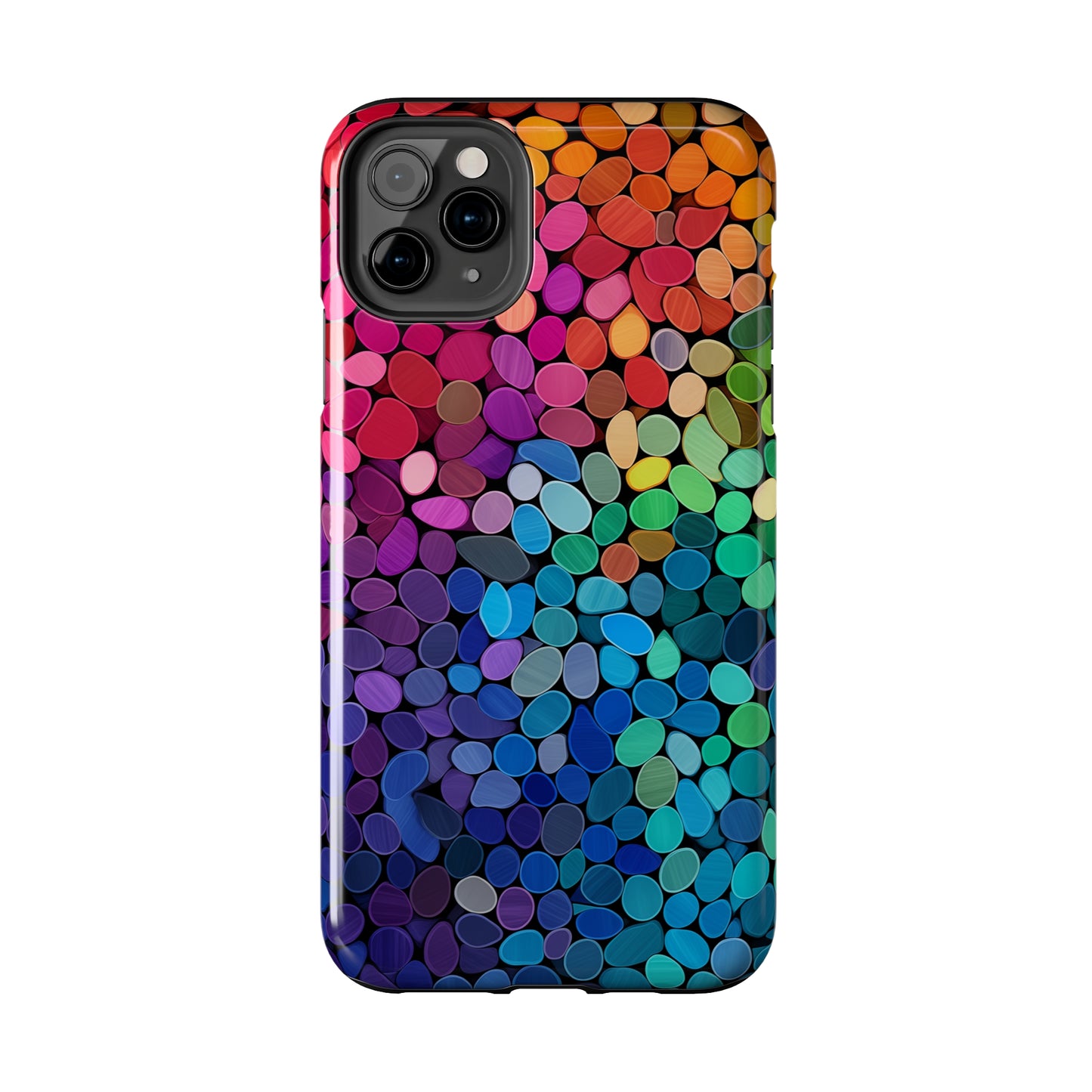 Rainbow Effect, iPhone 7, 8, X, 11, 12, 13, 14, 15+ case.