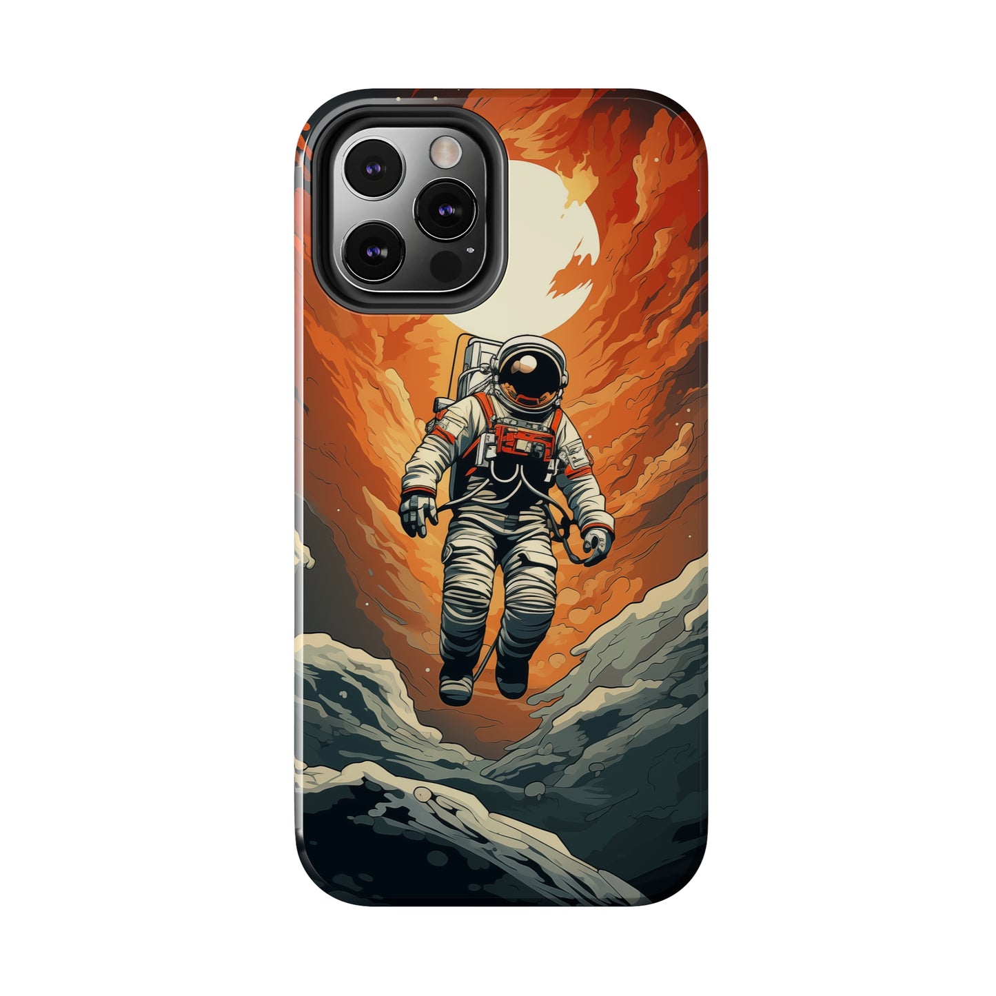 Astronaut #03, iPhone 7, 8, X, 11, 12, 13, 14, 15+ case.