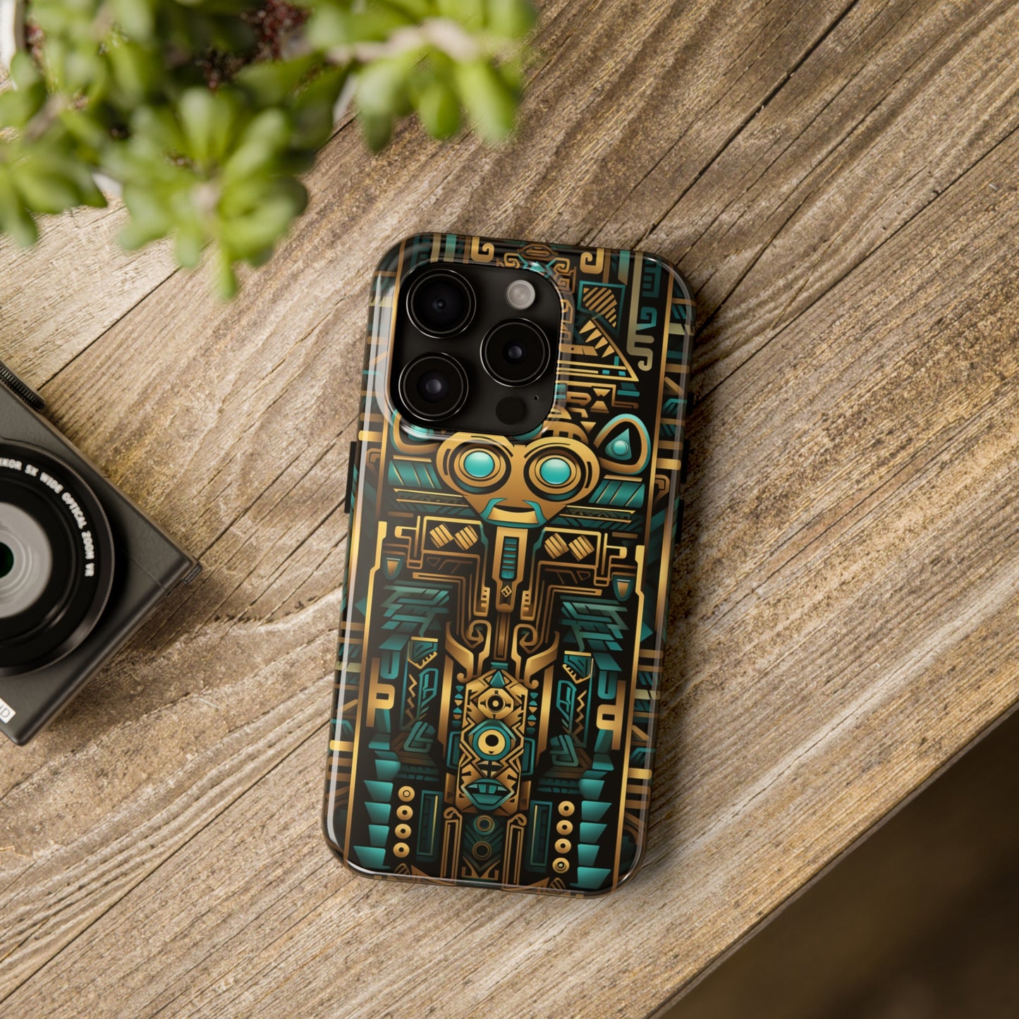 Aztec Vibes #03, iPhone 7, 8, X, 11, 12, 13, 14, 15+ case.