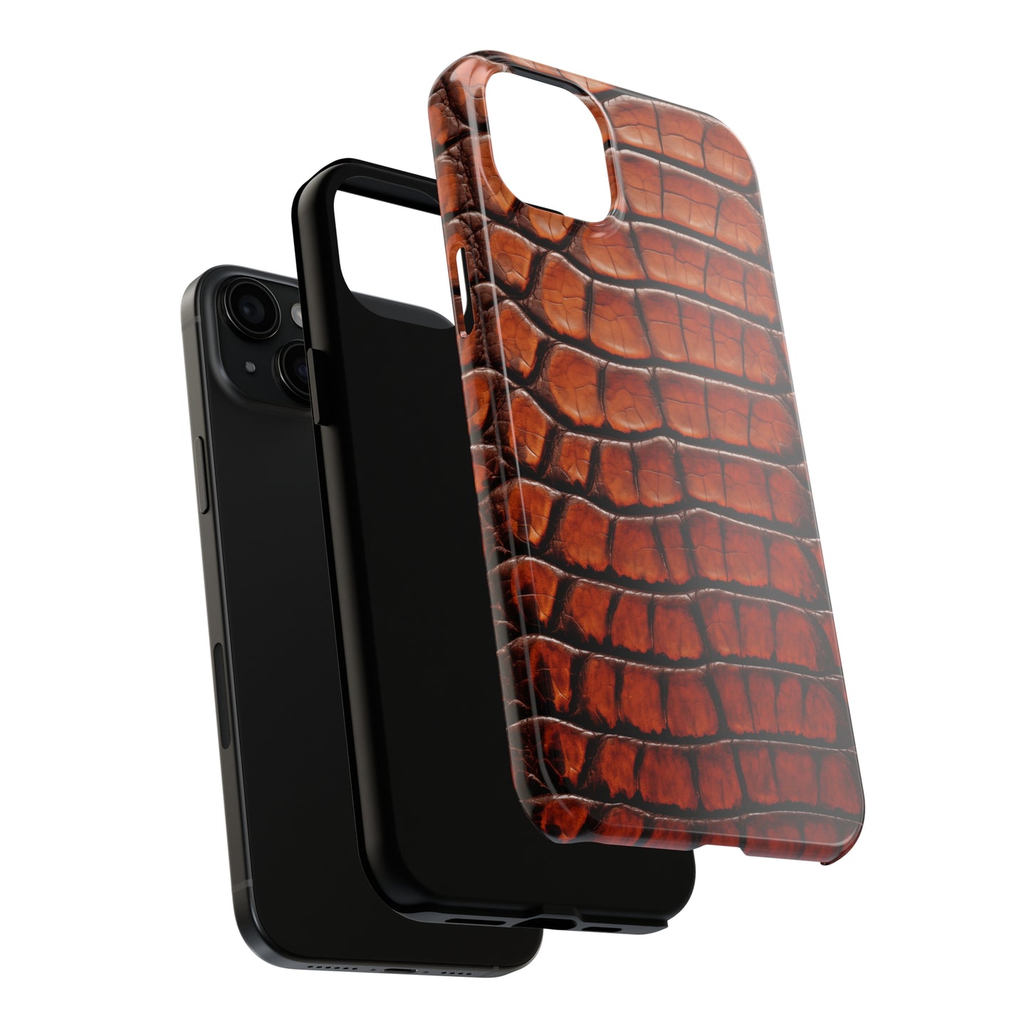 Alligator skin #04, iPhone 7, 8, X, 11, 12, 13, 14, 15+ case.