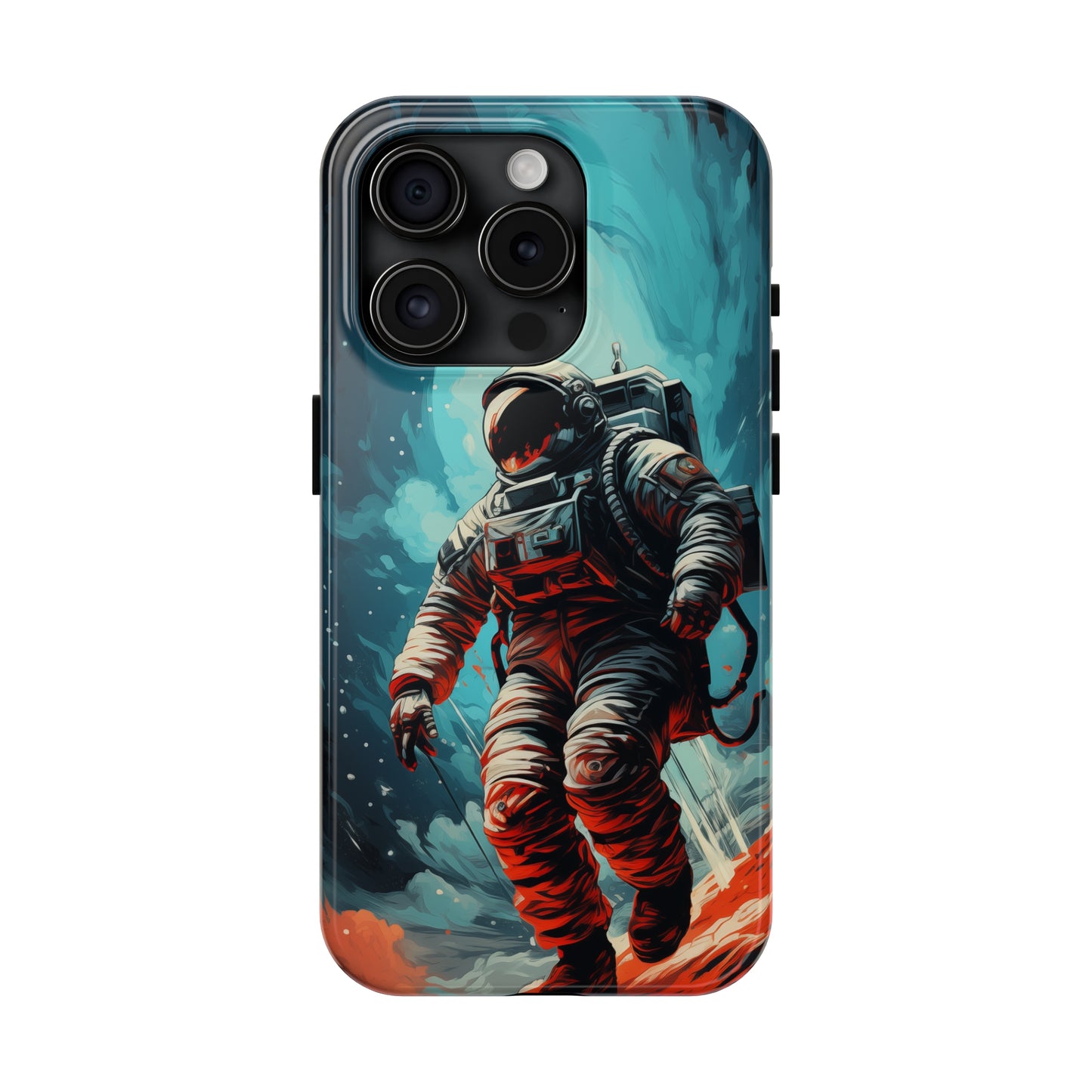 Astronaut #01, iPhone 7, 8, X, 11, 12, 13, 14, 15+ case.