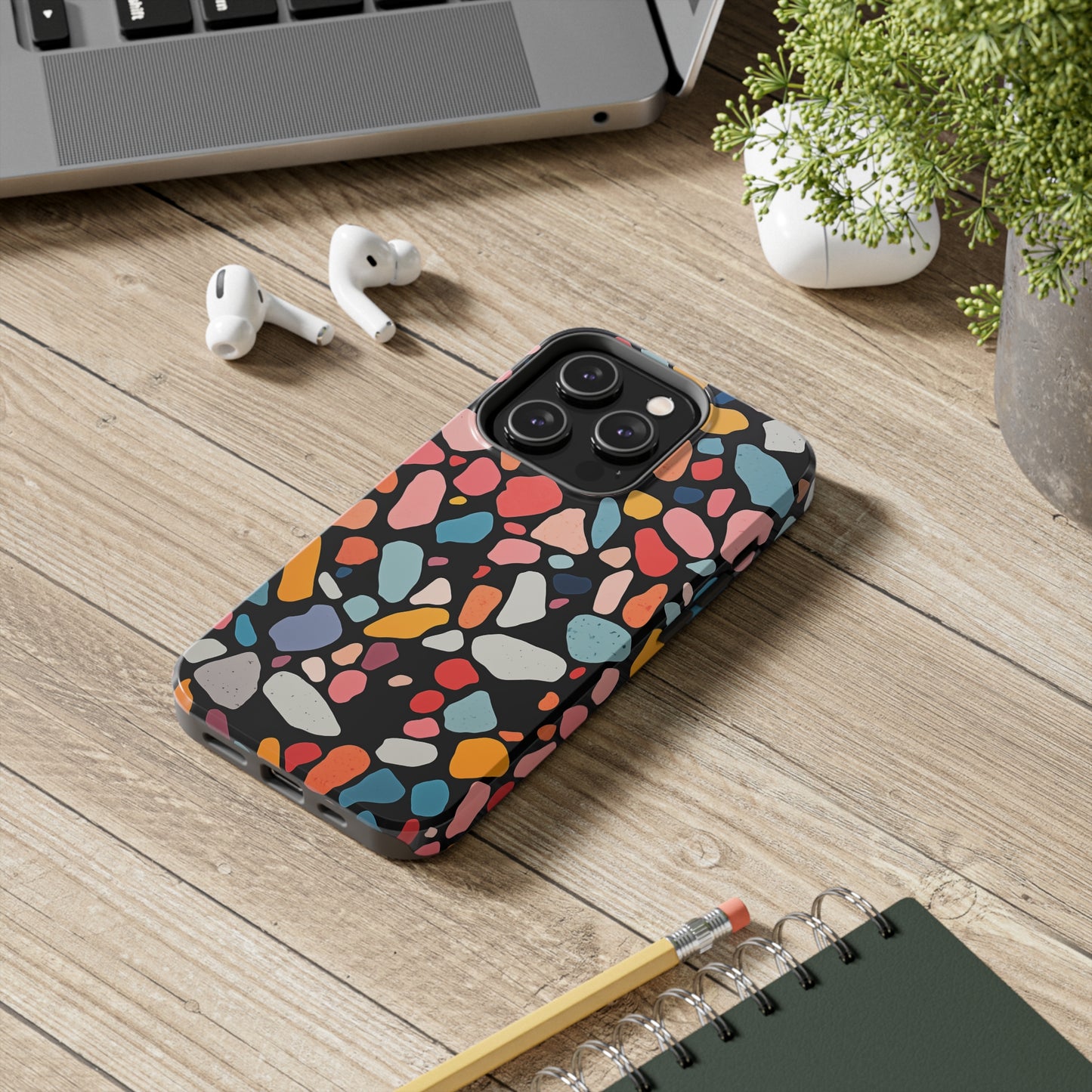 Terrazzo #02, iPhone 7, 8, X, 11, 12, 13, 14, 15+ case.