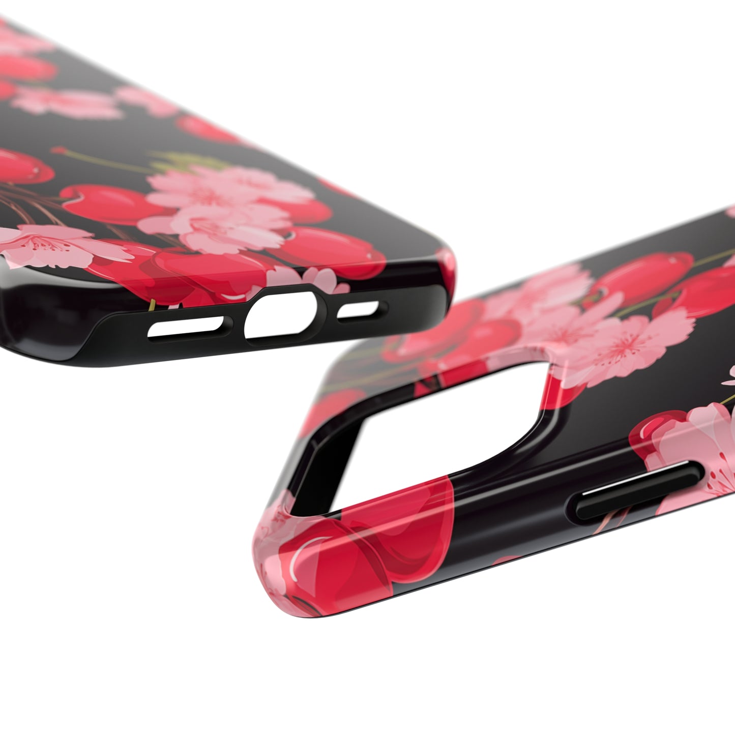 Cherries #05, iPhone 7, 8, X, 11, 12, 13, 14, 15+ case.