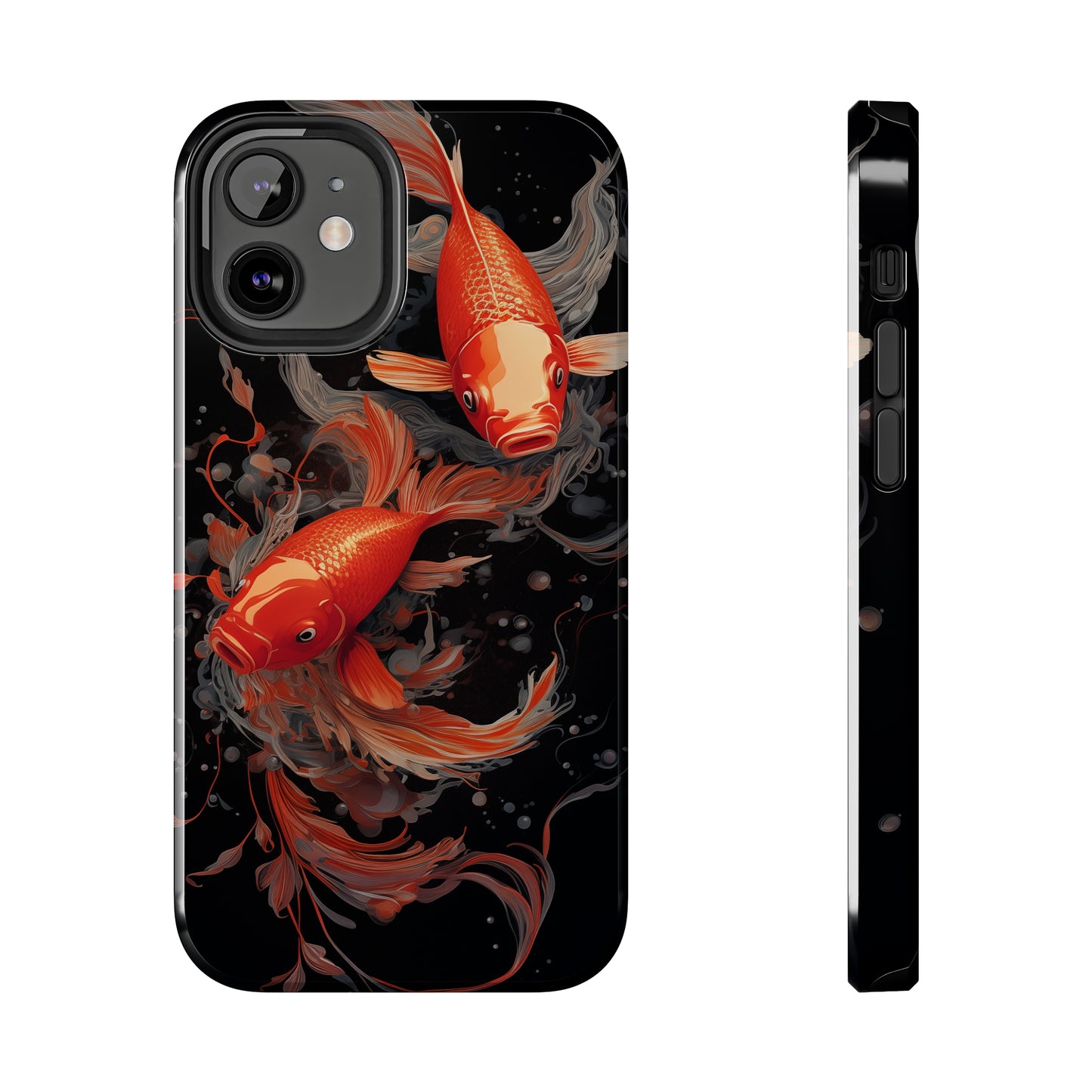 Koi fish #01, iPhone 7, 8, X, 11, 12, 13, 14, 15+ case.