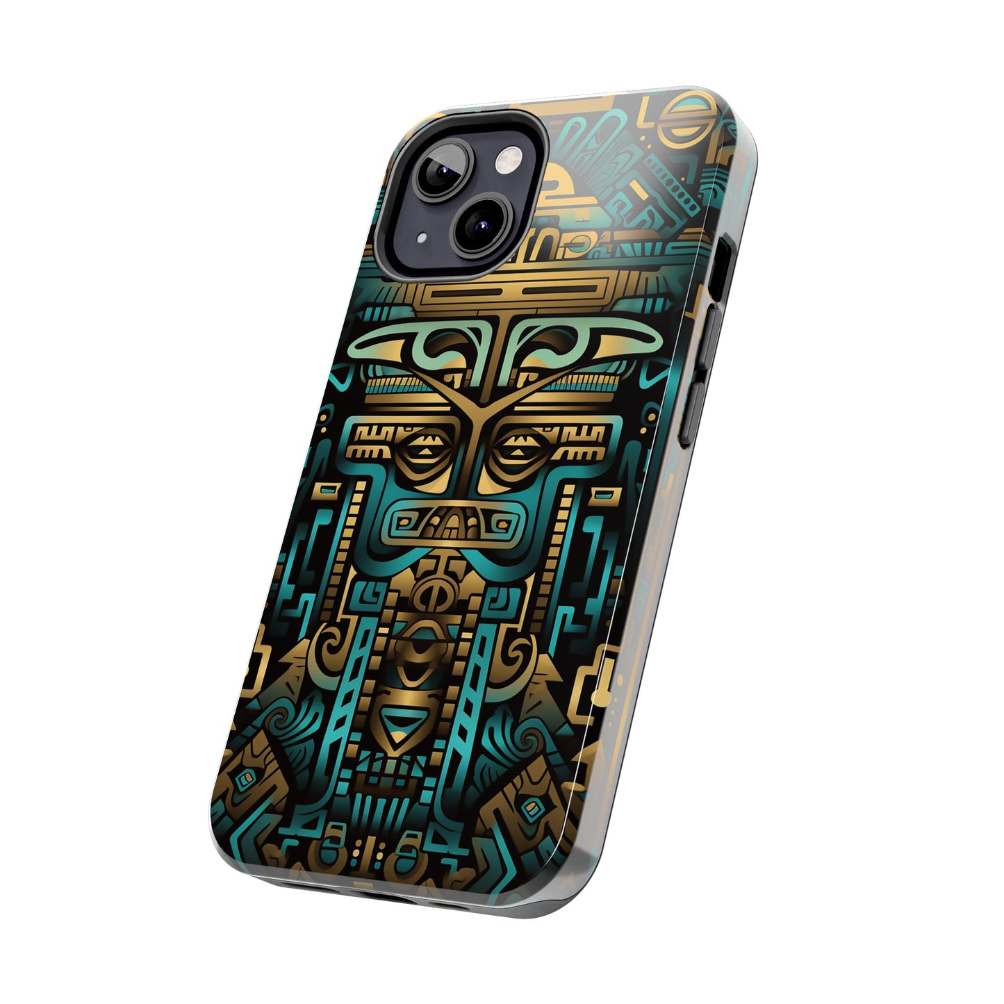 Aztec Vibes #02, iPhone 7, 8, X, 11, 12, 13, 14, 15+ case.