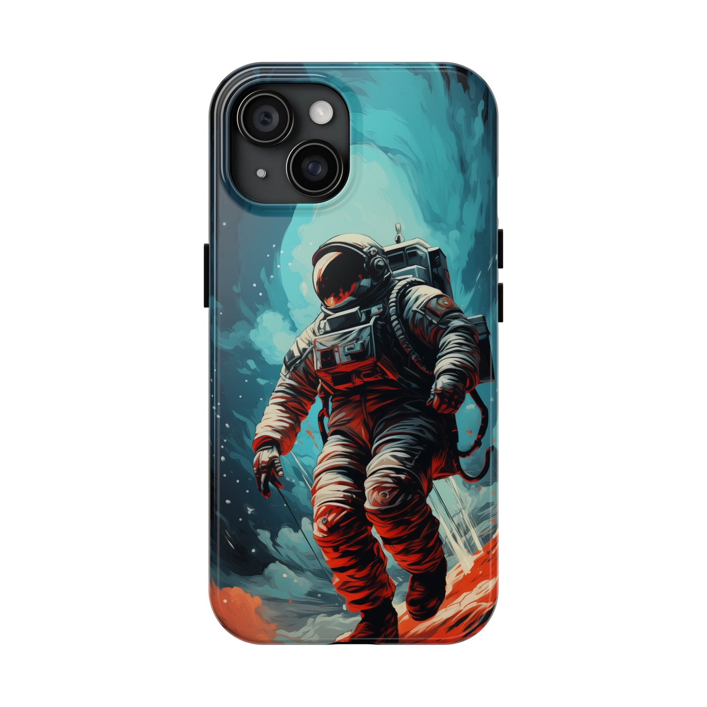 Astronaut #01, iPhone 7, 8, X, 11, 12, 13, 14, 15+ case.