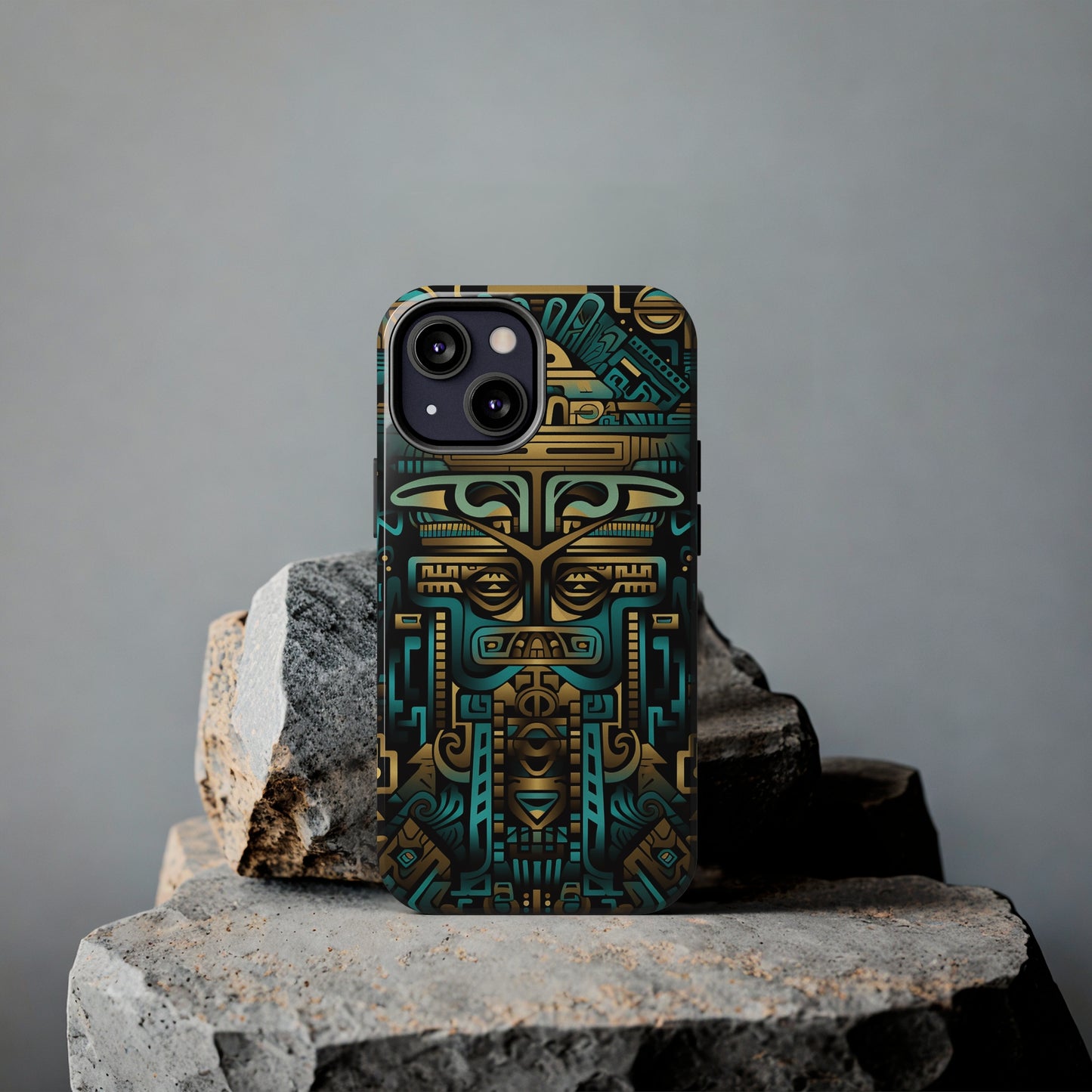 Aztec Vibes #02, iPhone 7, 8, X, 11, 12, 13, 14, 15+ case.