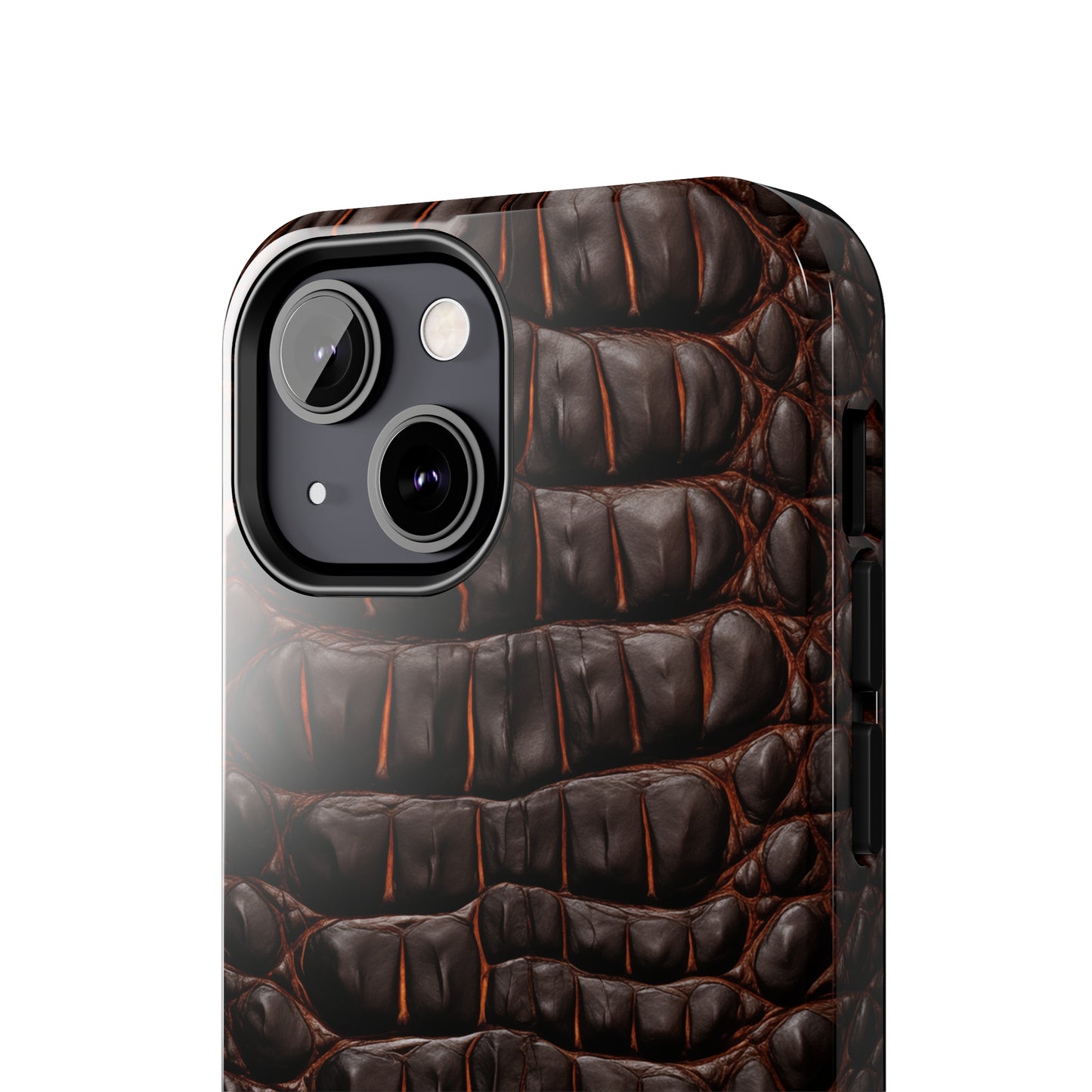 Alligator skin #01, iPhone 7, 8, X, 11, 12, 13, 14, 15+ case.