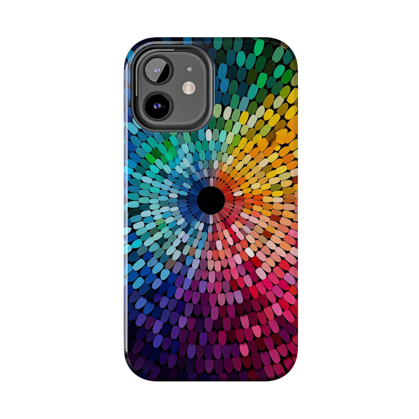 Rainbow Effect #02, iPhone 7, 8, X, 11, 12, 13, 14, 15+ case.