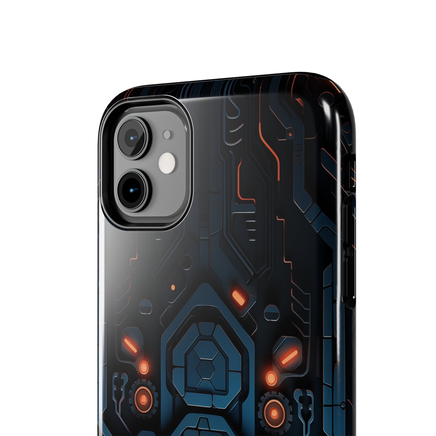 Futuristic #02, iPhone 7, 8, X, 11, 12, 13, 14, 15+ case.