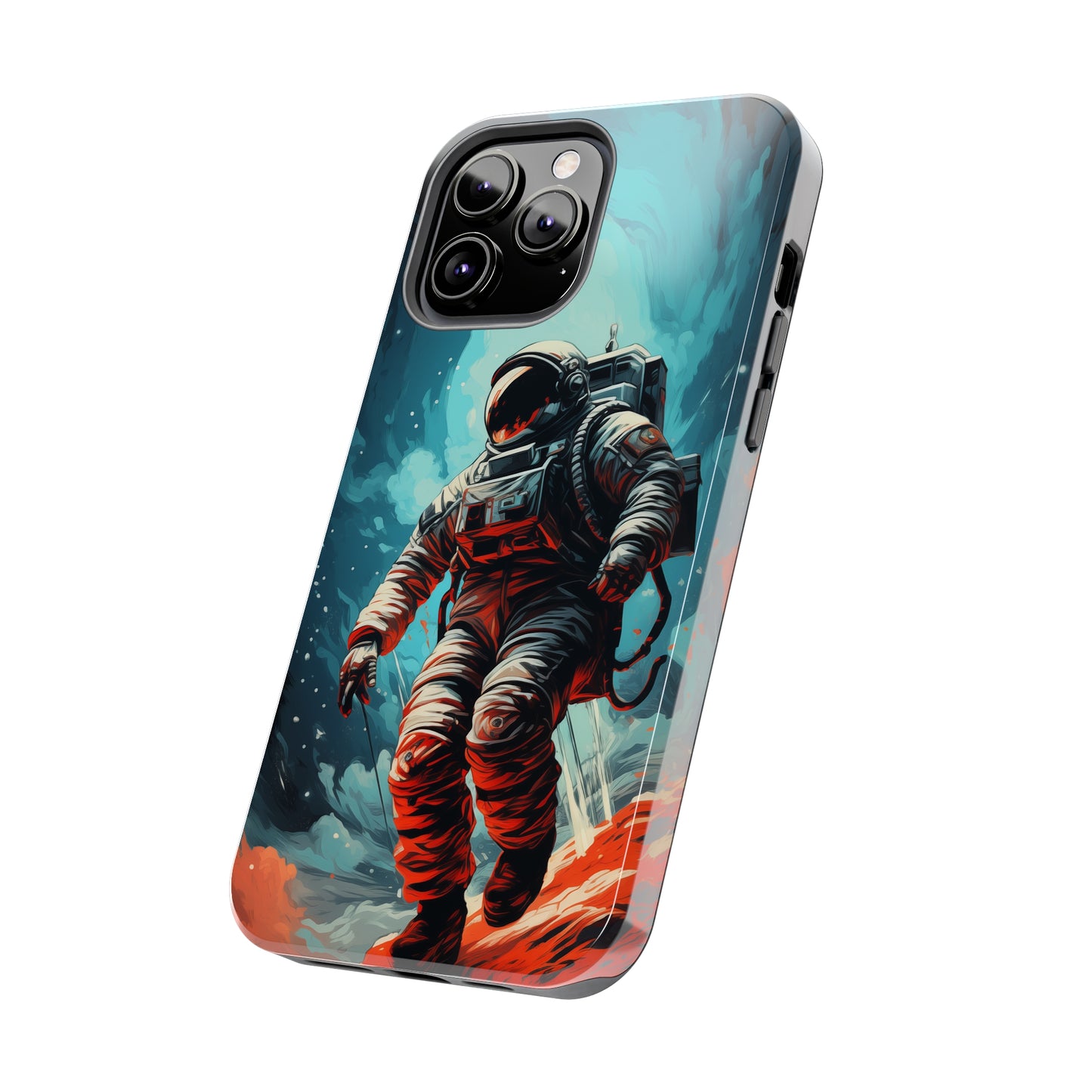 Astronaut #01, iPhone 7, 8, X, 11, 12, 13, 14, 15+ case.