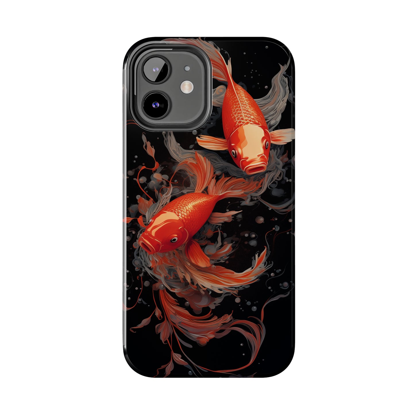 Koi fish #01, iPhone 7, 8, X, 11, 12, 13, 14, 15+ case.