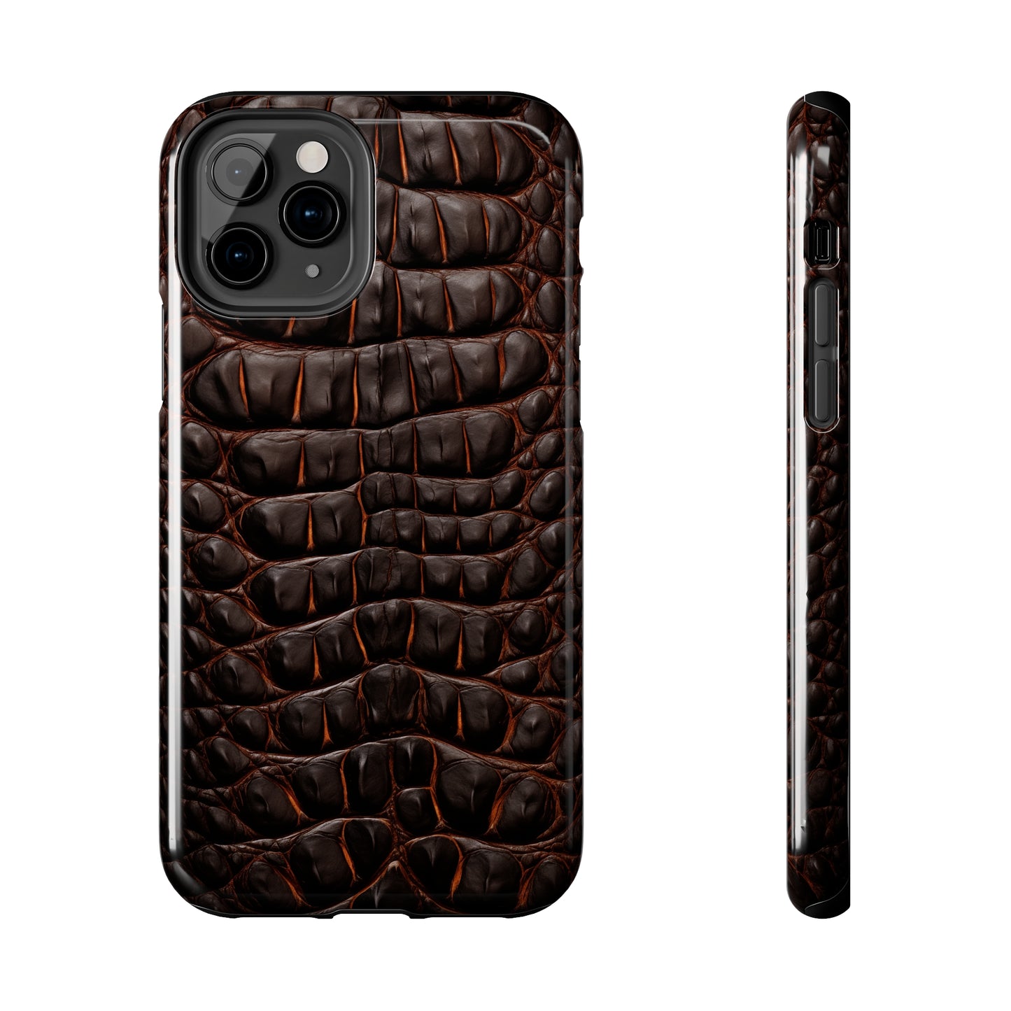 Alligator skin #01, iPhone 7, 8, X, 11, 12, 13, 14, 15+ case.