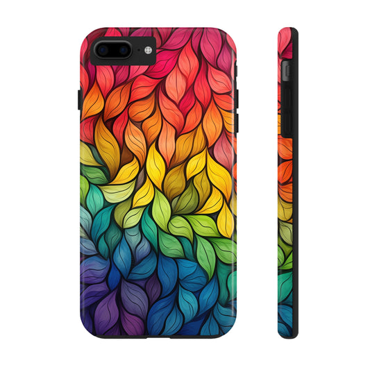 Rainbow Effect #03, iPhone 7, 8, X, 11, 12, 13, 14, 15+ case.