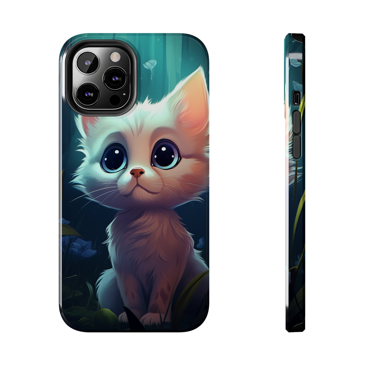 Kitten, iPhone 7, 8, X, 11, 12, 13, 14, 15+ case.