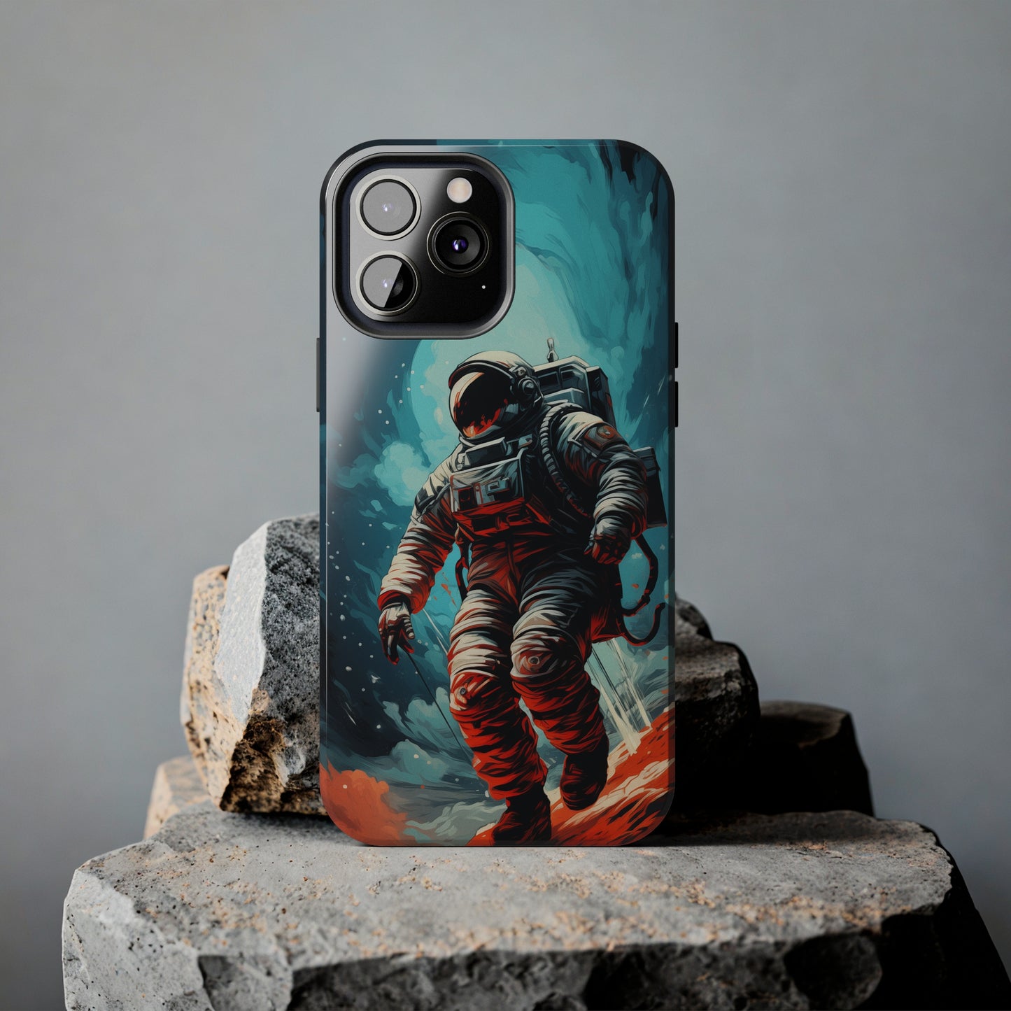 Astronaut #01, iPhone 7, 8, X, 11, 12, 13, 14, 15+ case.