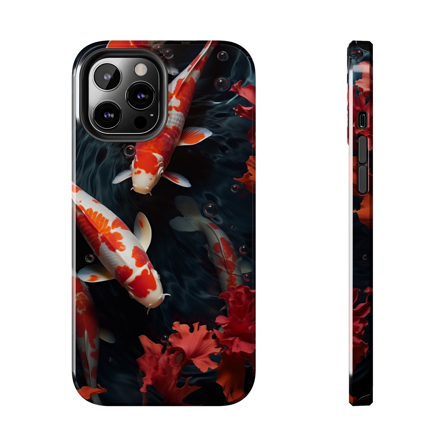 Koi fish #05, iPhone 7, 8, X, 11, 12, 13, 14, 15+ case.