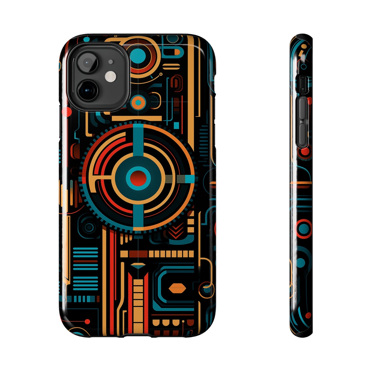 Futuristic #05, iPhone 7, 8, X, 11, 12, 13, 14, 15+ case.