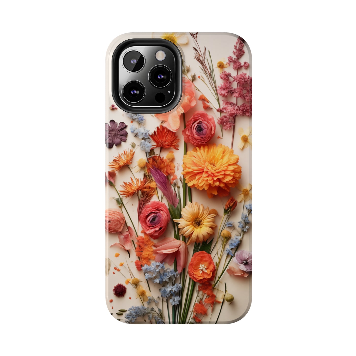 Dried Flowers #02, iPhone 7, 8, X, 11, 12, 13, 14, 15+ case.