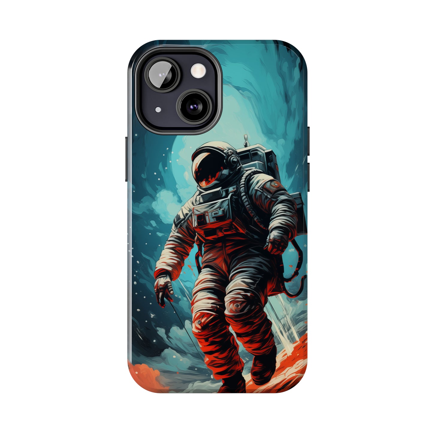 Astronaut #01, iPhone 7, 8, X, 11, 12, 13, 14, 15+ case.