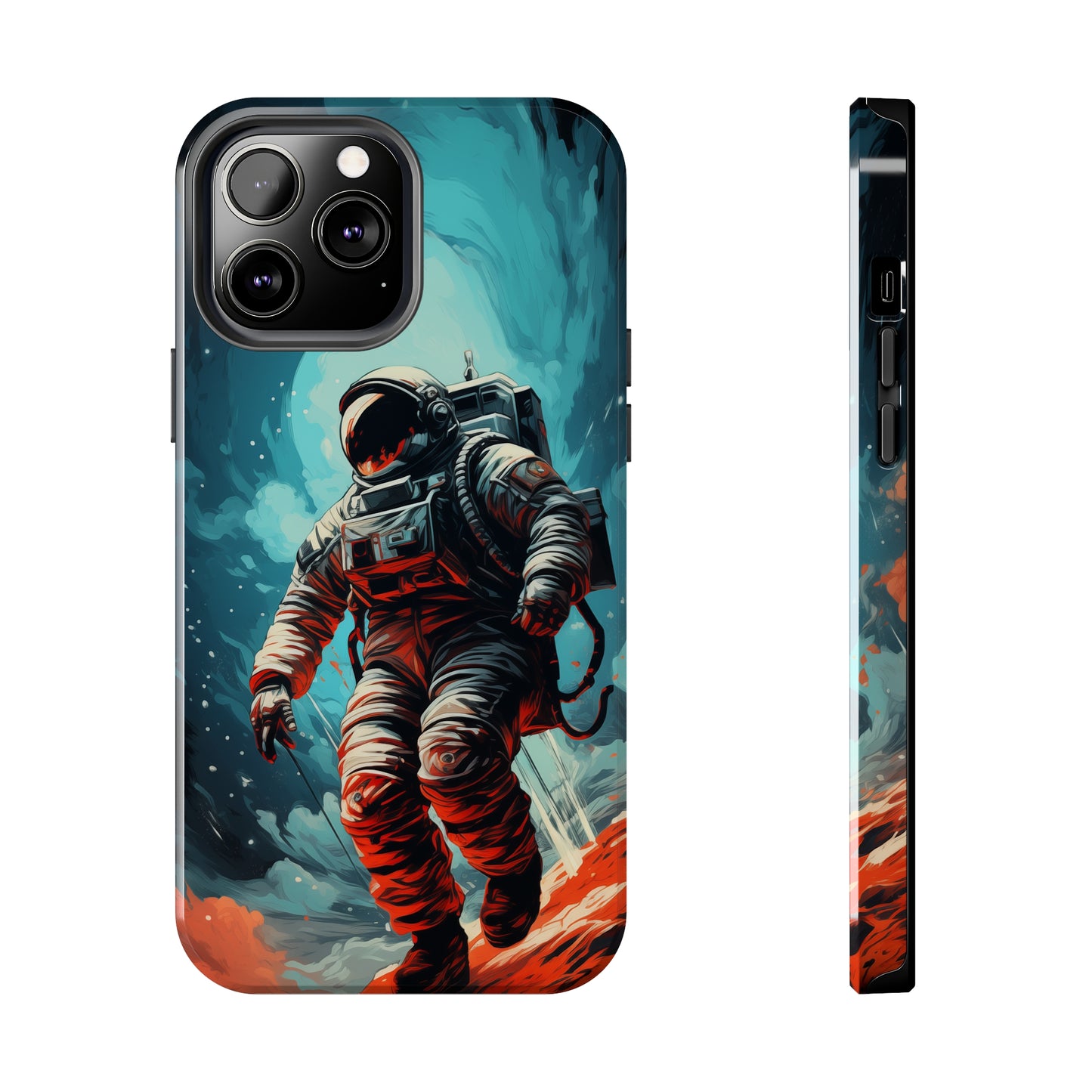 Astronaut #01, iPhone 7, 8, X, 11, 12, 13, 14, 15+ case.