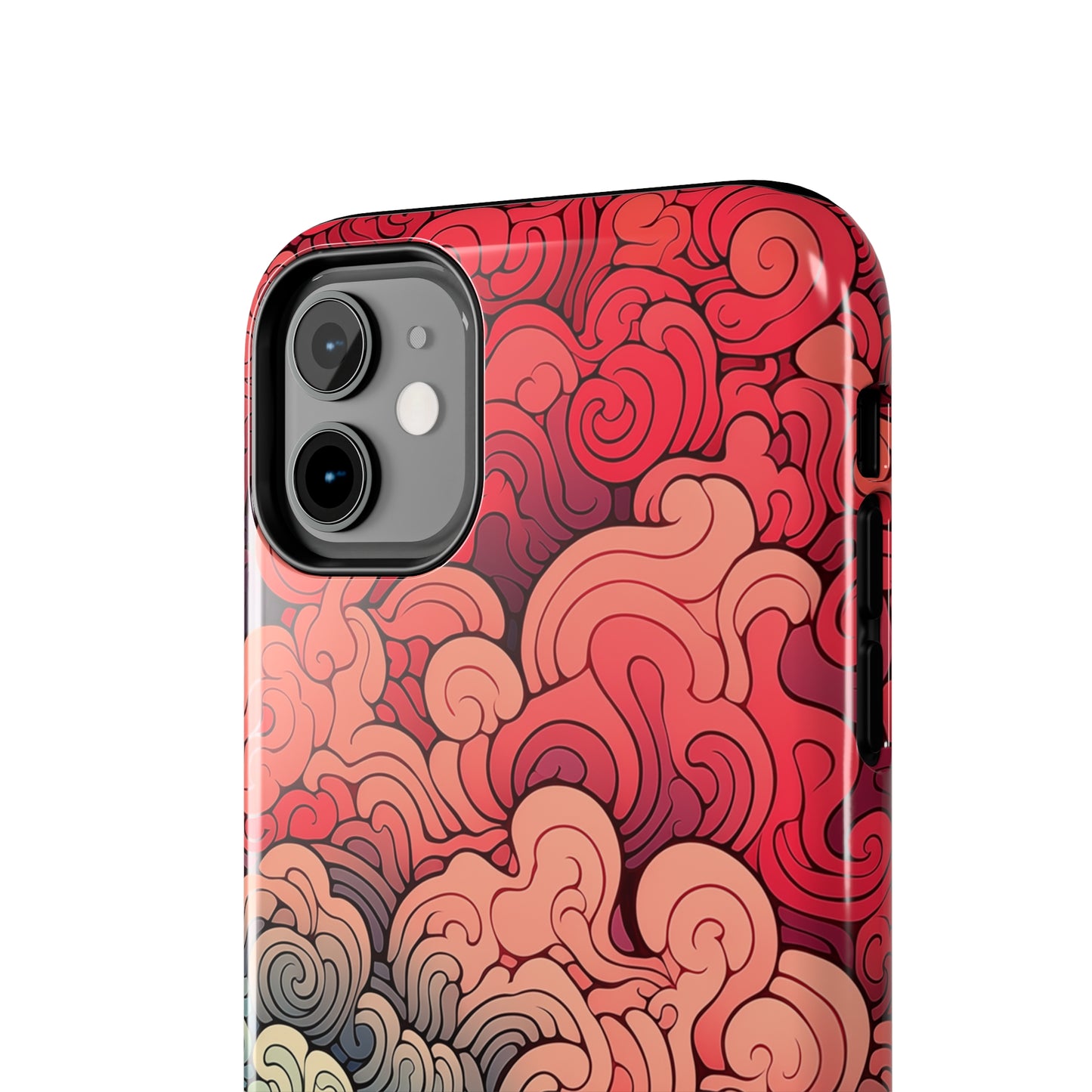 Abstract Swirls #06, iPhone 7, 8, X, 11, 12, 13, 14, 15+ case.