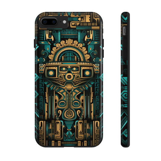 Aztec Vibes, iPhone 7, 8, X, 11, 12, 13, 14, 15+ case.