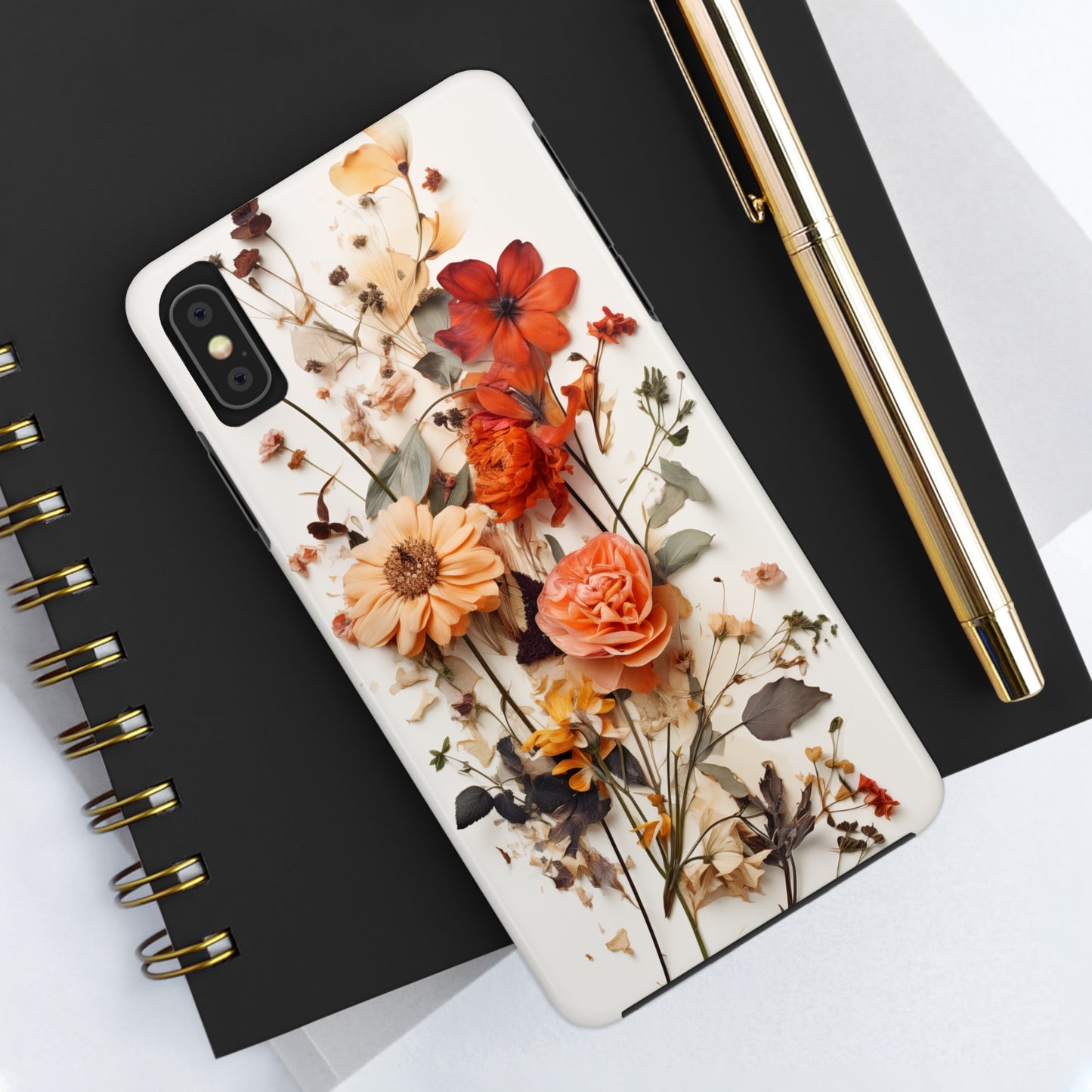 Dried Flowers #01, iPhone 7, 8, X, 11, 12, 13, 14, 15+ case.