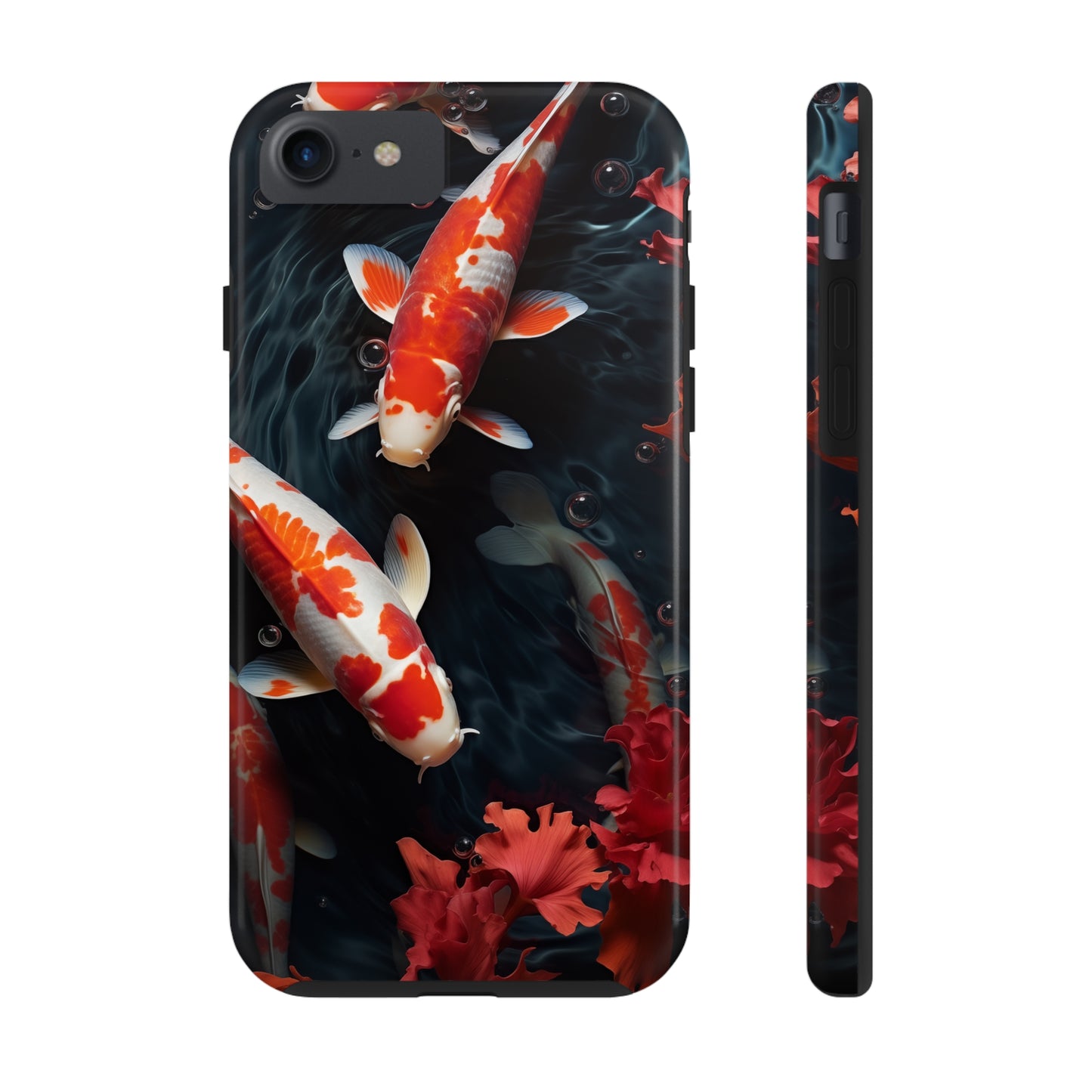 Koi fish #05, iPhone 7, 8, X, 11, 12, 13, 14, 15+ case.