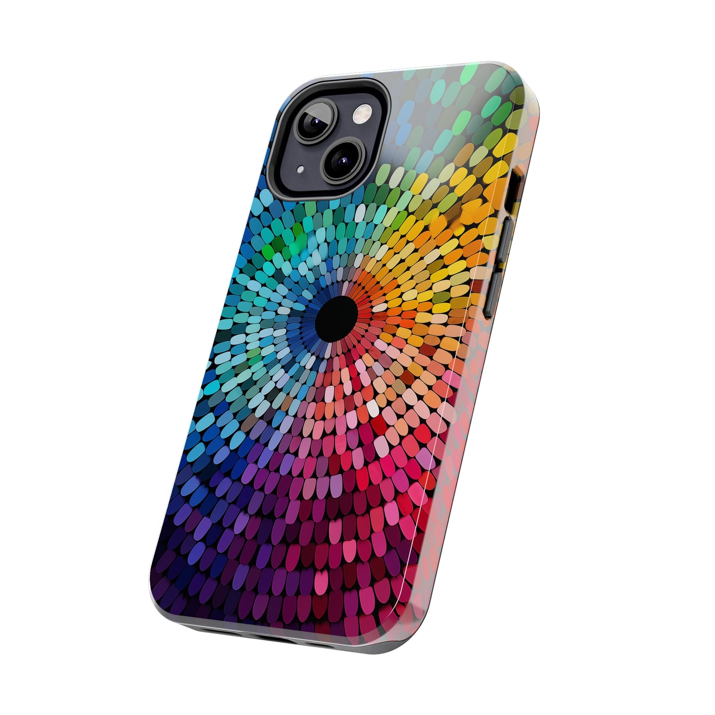 Rainbow Effect #02, iPhone 7, 8, X, 11, 12, 13, 14, 15+ case.