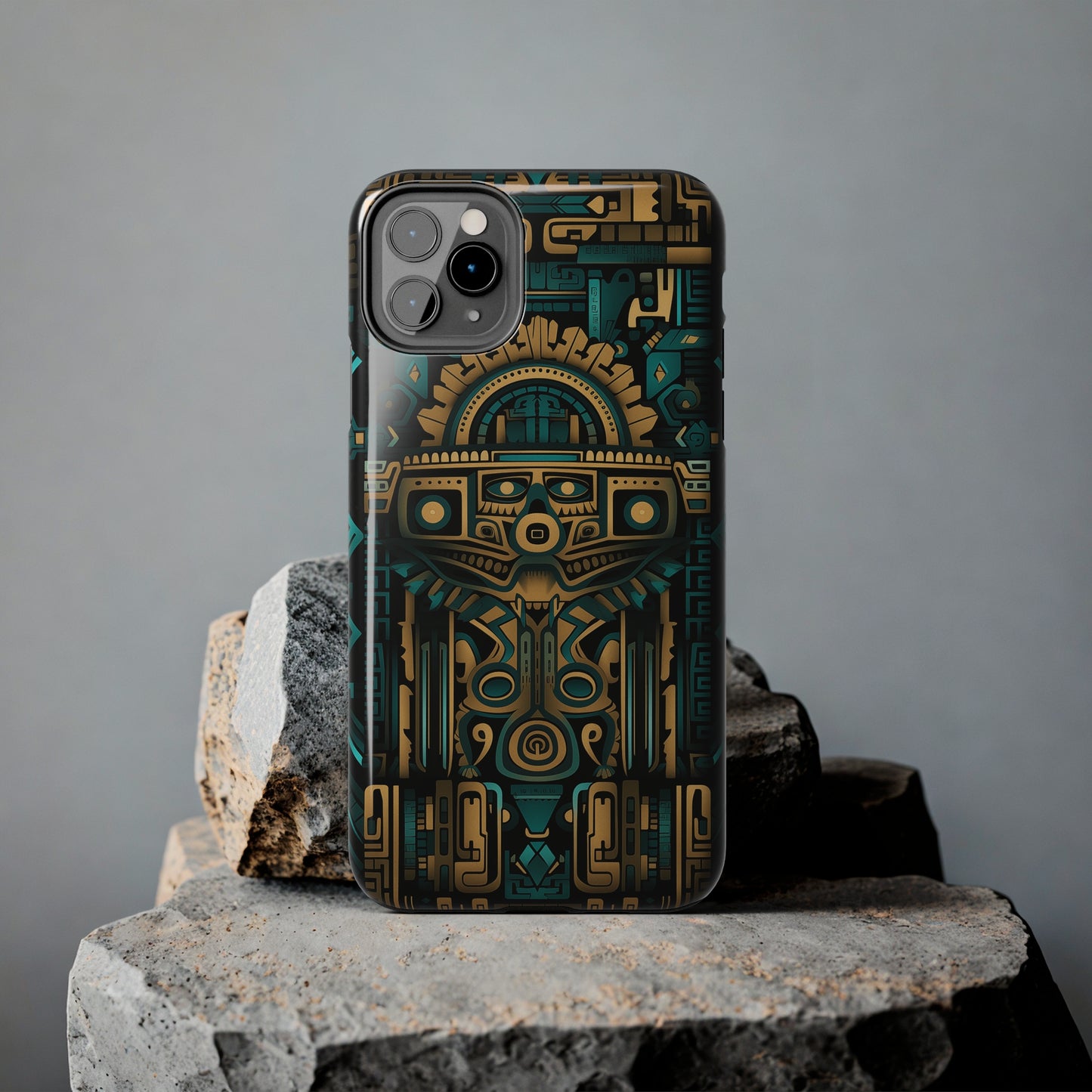 Aztec Vibes, iPhone 7, 8, X, 11, 12, 13, 14, 15+ case.