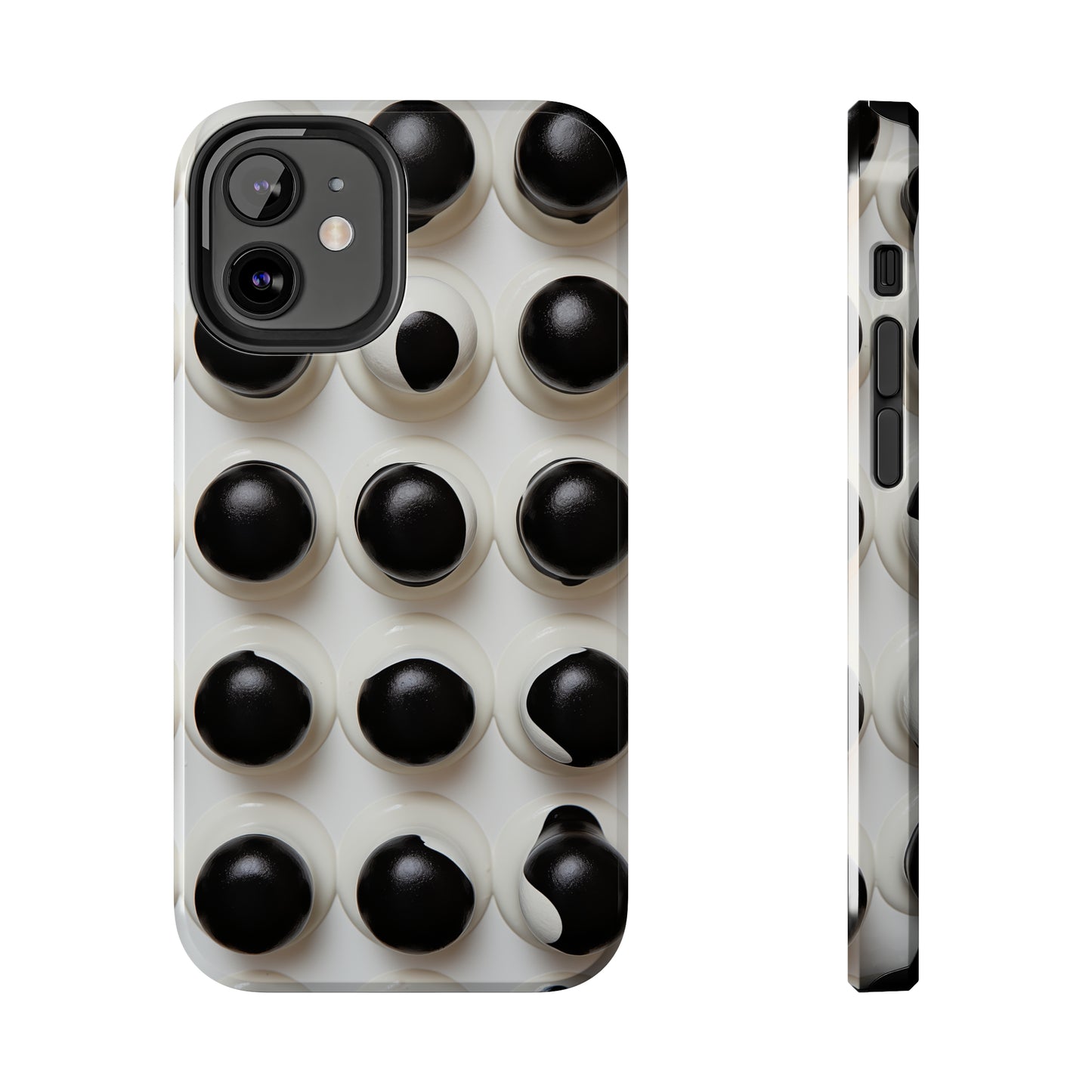 Dots, iPhone 7, 8, X, 11, 12, 13, 14, 15+ case.